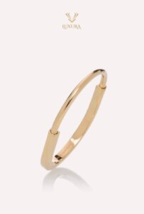 Bijuterii | TIFFANY & CO. 18k Yellow Gold Bracelet Lock Bangle Medium