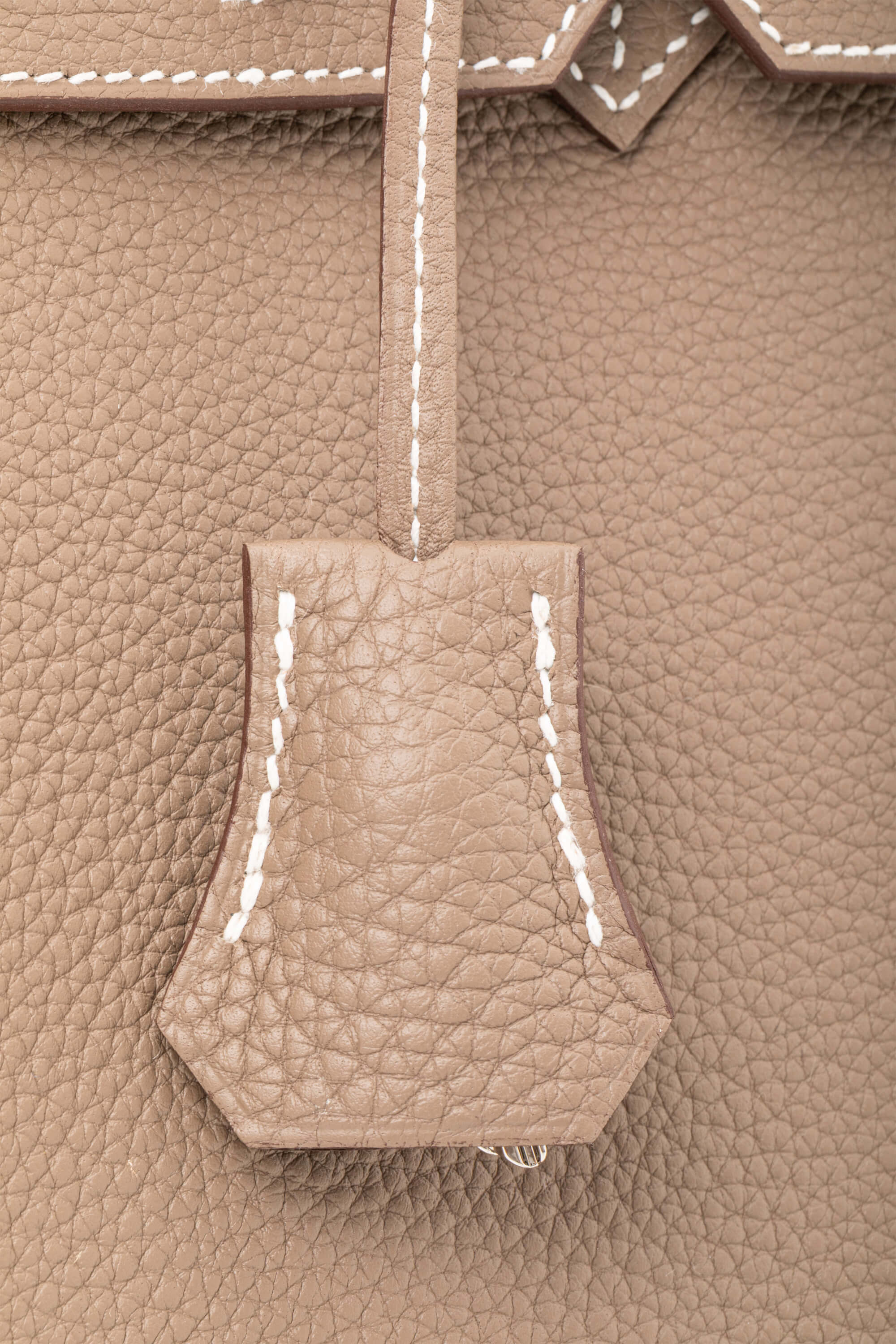 <span style="font-size: 10px;letter-spacing: .15em">HARD TO FIND</span><br> <strong>HERMES</strong><br> <div style="margin-top:10px;font-size:16px">Birkin 25 Etoupe Togo Palladium Hardware</div><br> - Image 36