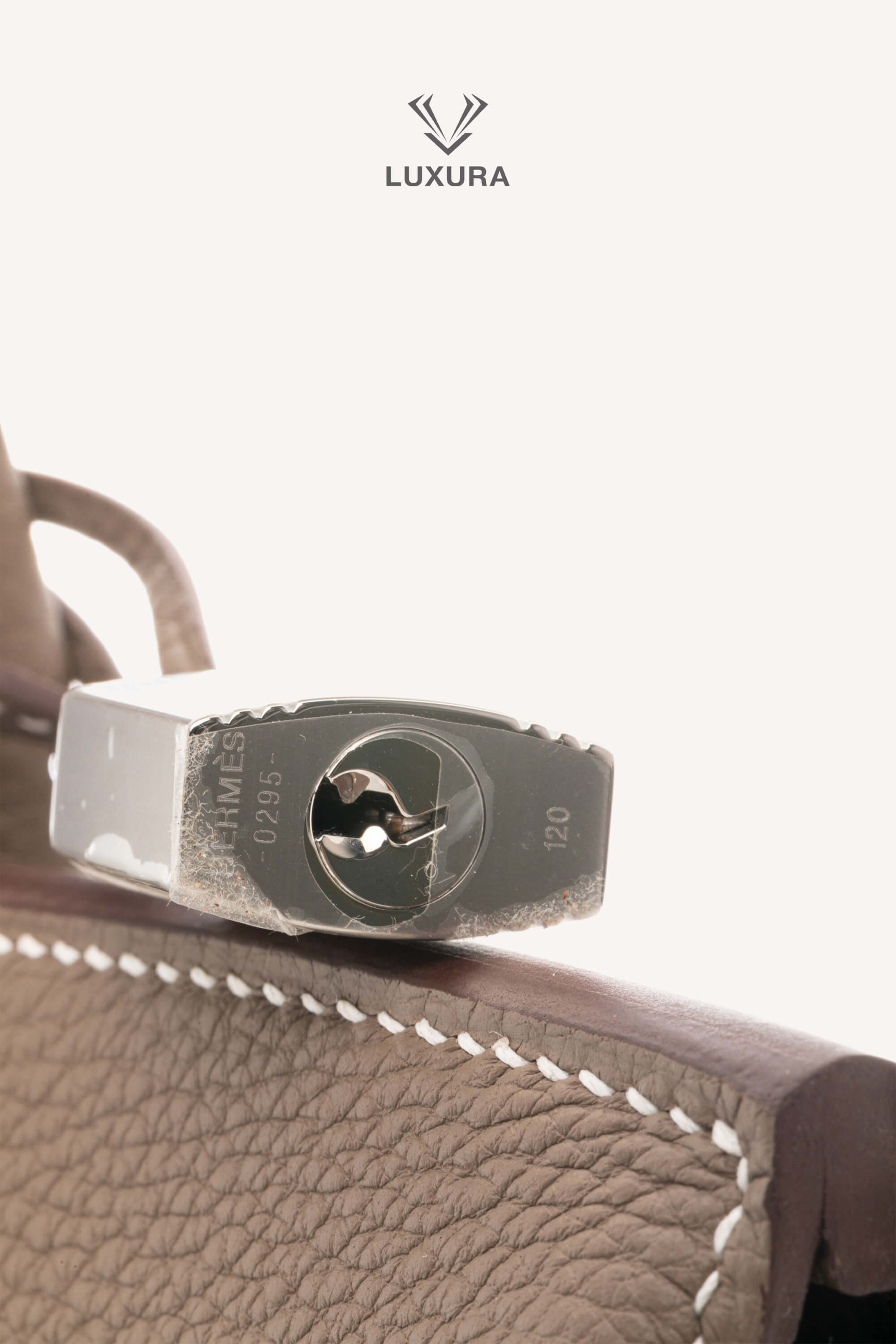 <span style="font-size: 10px;letter-spacing: .15em">HARD TO FIND</span><br> <strong>HERMES</strong><br> <div style="margin-top:10px;font-size:16px">Birkin 25 Etoupe Togo Palladium Hardware</div><br> - Image 25
