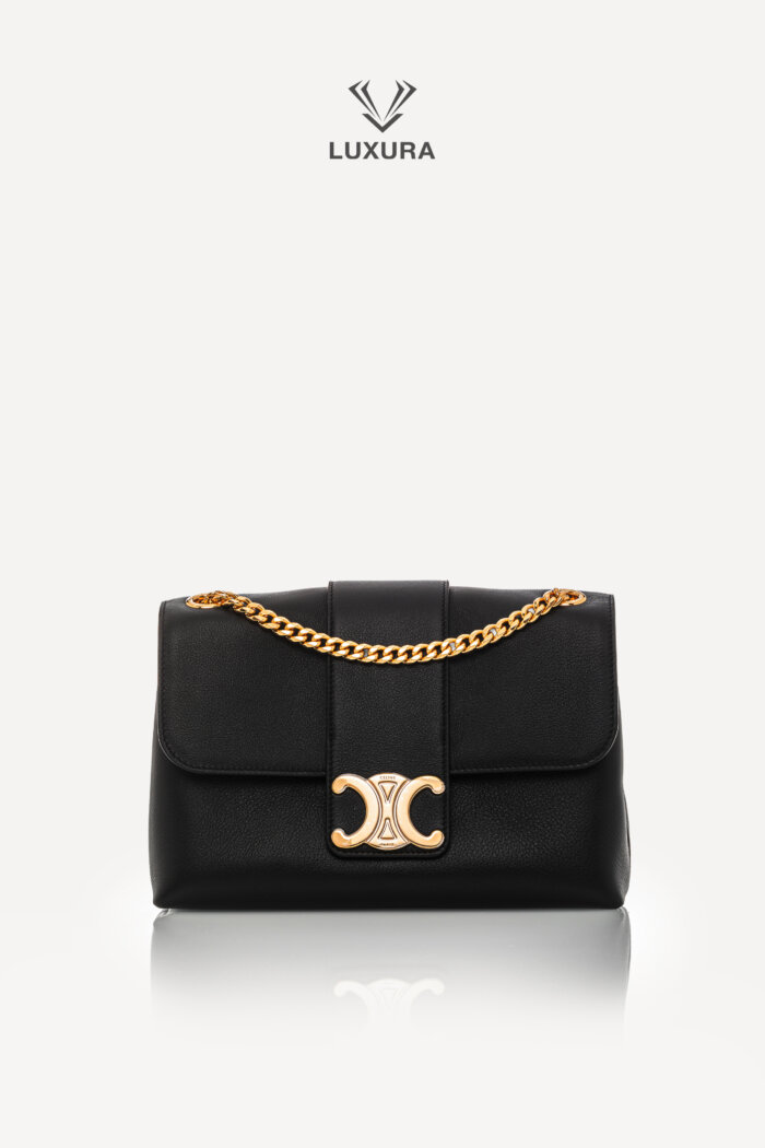 <span style="font-size: 10px;letter-spacing: .15em">HARD TO FIND</span><br>            <strong>CELINE</strong><br>            <div style="margin-top:10px;font-size:16px">Medium Victoire Bag in Supple Calfskin</div><br>