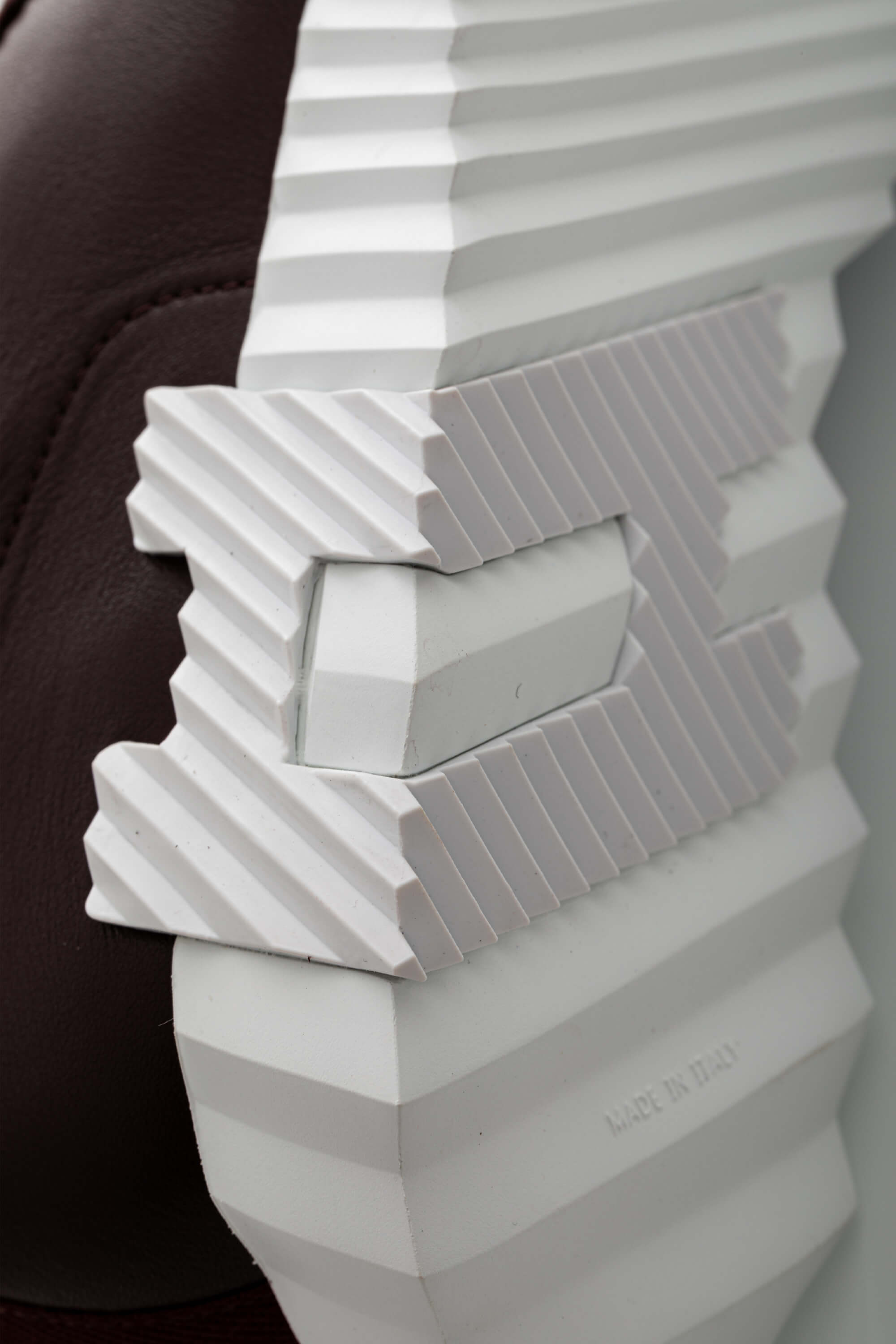 Set complet | HERMES Bouncing Sneaker in Calfskin and Suede Goatskin Bordeaux 42