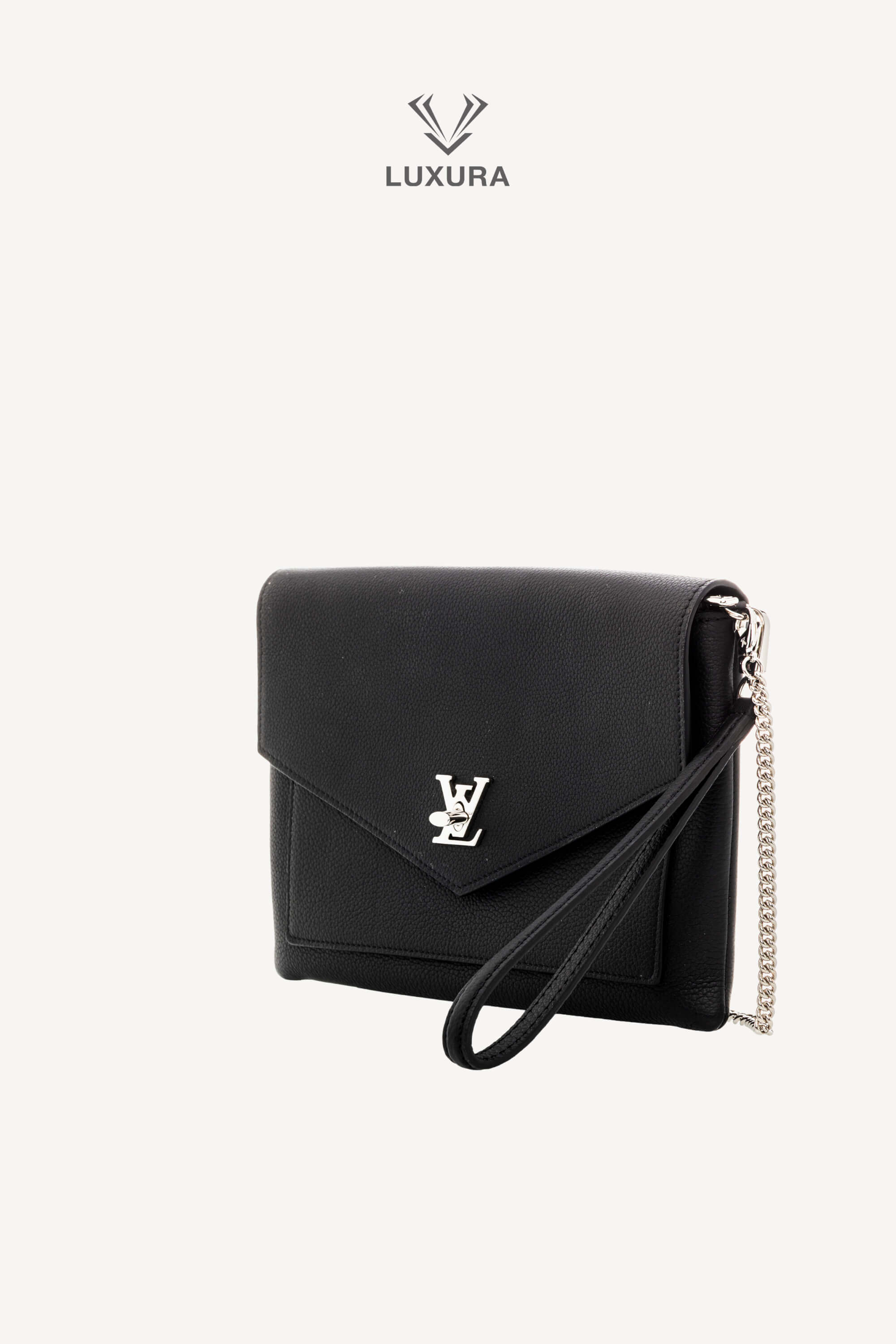 <span style="font-size: 10px;letter-spacing: .15em"></span><br>            <strong>LOUIS VUITTON</strong><br>            <div style="margin-top:10px;font-size:16px">Soft Calfskin My Lockme Chain Pochete Black M63926</div><br> - Image 7
