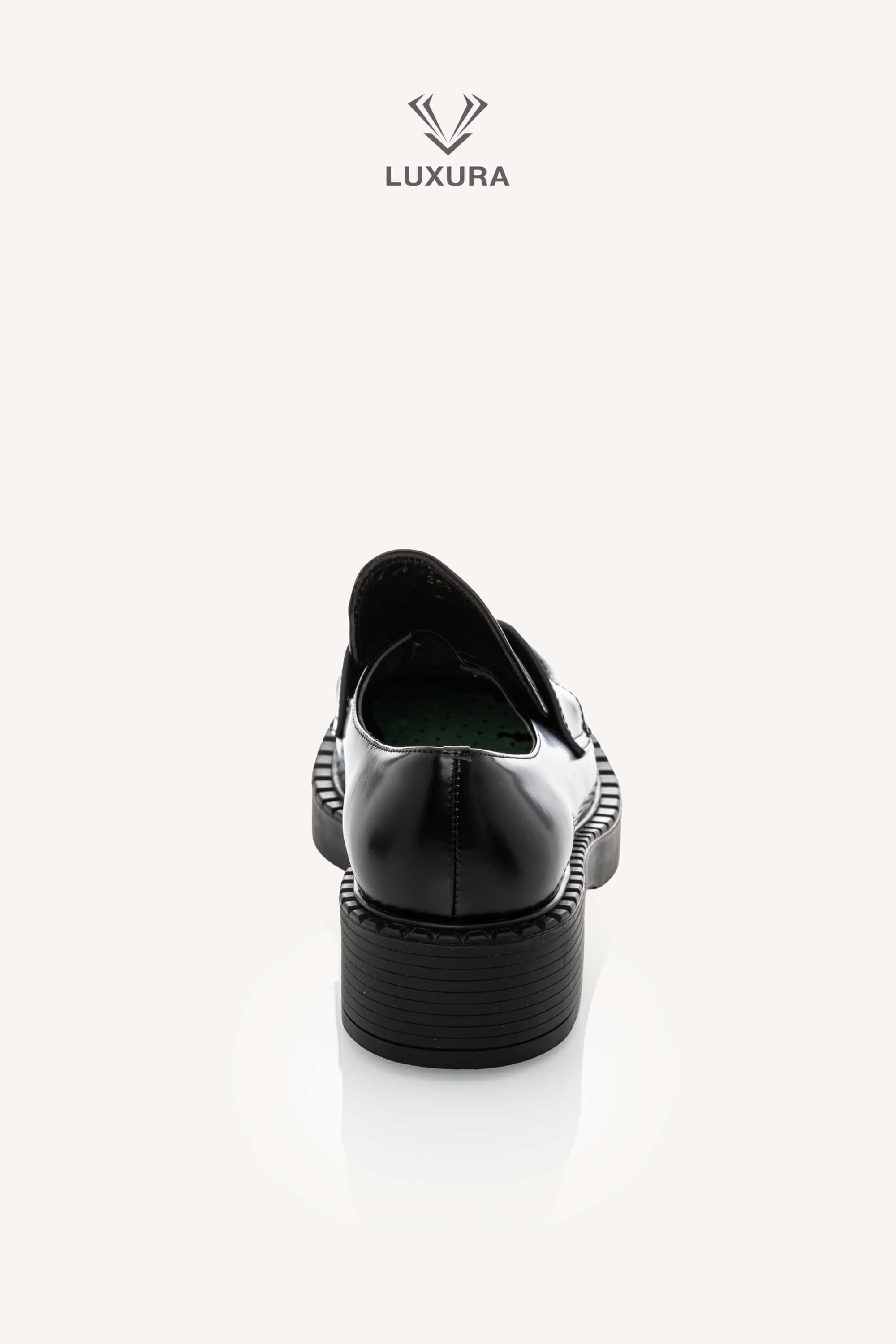 <span style="font-size: 10px;letter-spacing: .15em">BEST DEAL</span><br> <strong>PRADA</strong><br> <div style="margin-top:10px;font-size:16px">Chocolate Brushed Leather Loafers Black 38</div><br> - Image 8