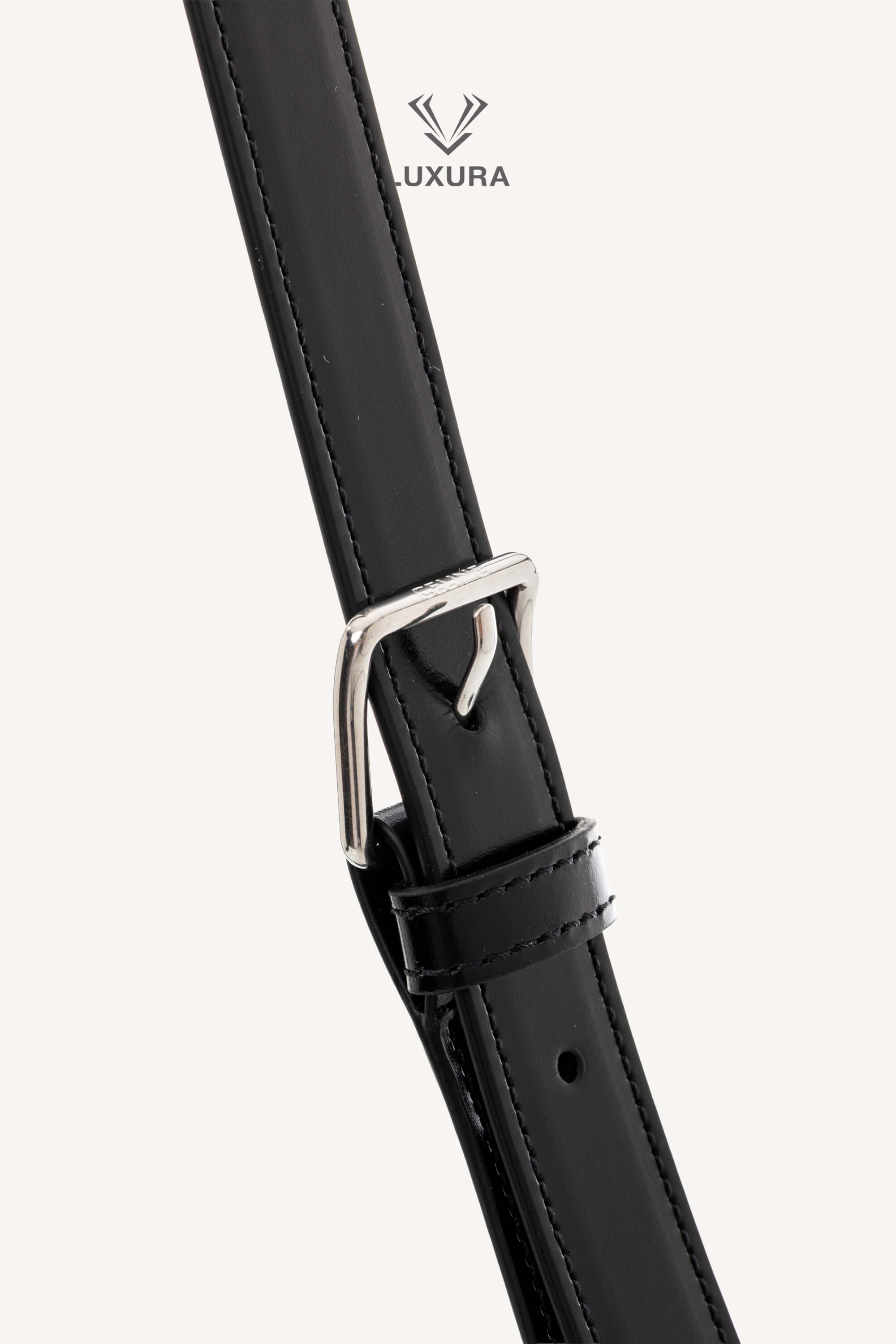<span style="font-size: 10px;letter-spacing: .15em">BEST DEAL</span><br> <strong>CELINE</strong><br> <div style="margin-top:10px;font-size:16px">Classique Triomphe Bag In Shiny Calfskin Black</div><br> - Image 26