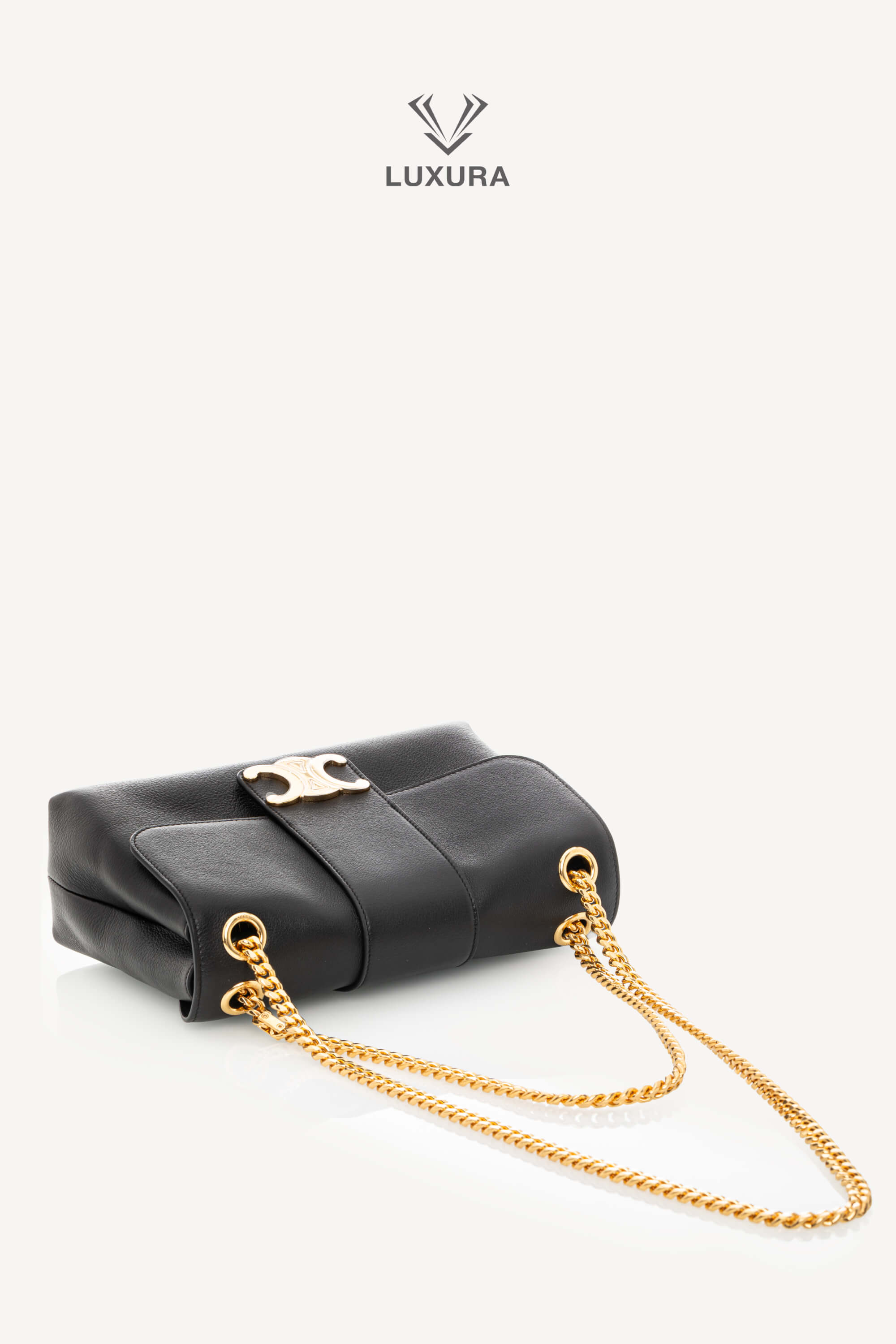 Genti de designeri pre-owned | CELINE Medium Victoire Bag in Supple Calfskin