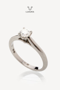 Bijuterii | CARTIER Diamond Solitaire Ring Platinum 0.35 ct 48