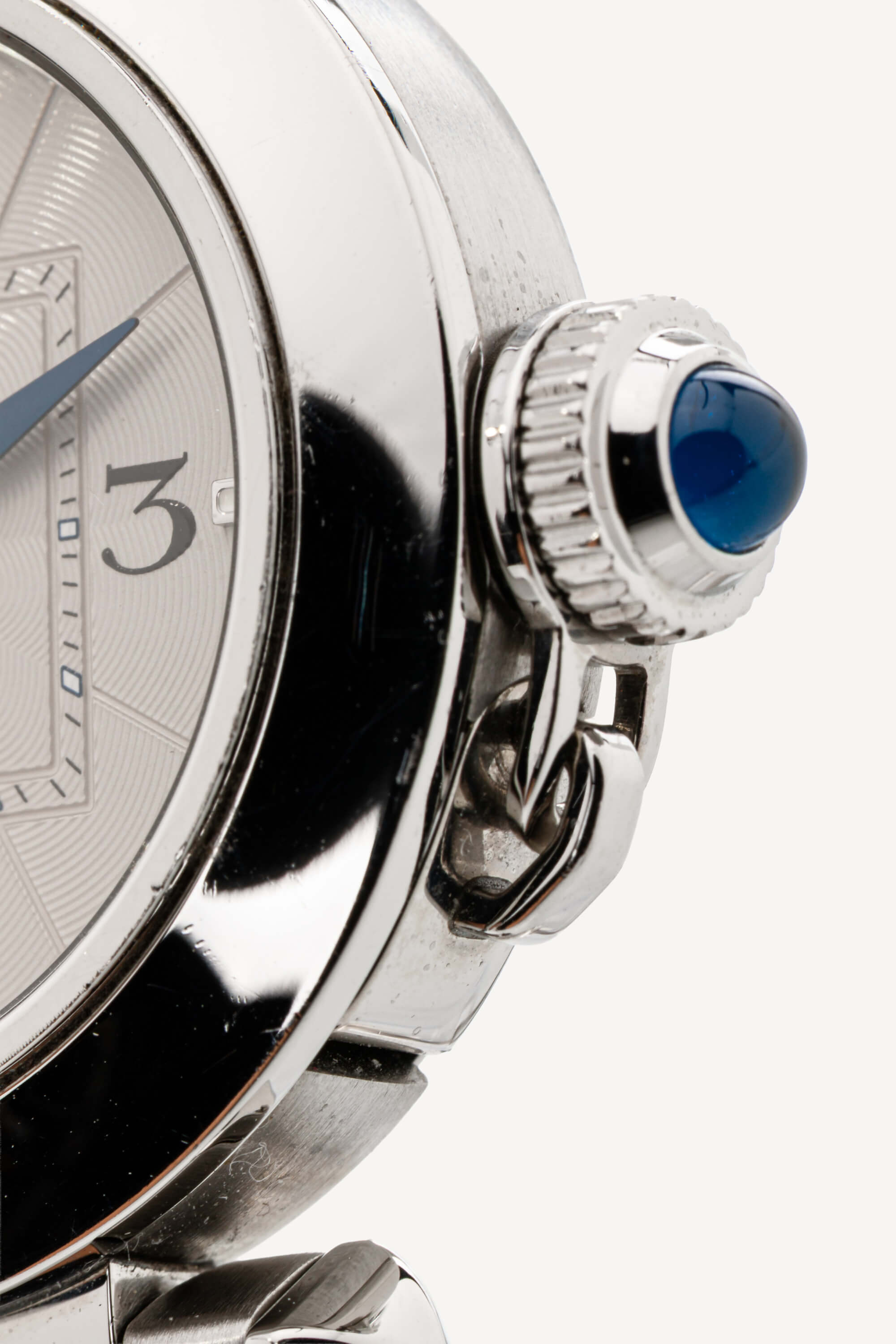 <span style="font-size: 10px; color: rgb(101, 101, 101);letter-spacing: .15em;"> IN TENDINTE</span><br><strong>CARTIER</strong><br><div style="margin-top:10px; font-size:16px;"> Pasha de Cartie-Extra Alligator Straps Stainless Steel Watch </div><br> - Image 10