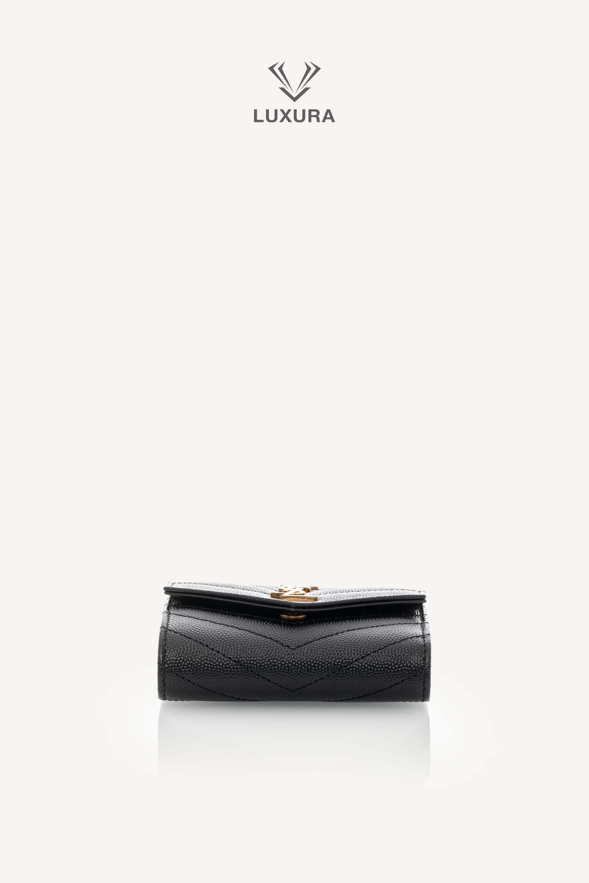 <span style="font-size: 10px;letter-spacing: .15em">BEST DEAL</span><br>            <strong>SAINT LAURENT</strong><br>            <div style="margin-top:10px;font-size:16px">Cassandre Matelasse Multi-Folder Wallet in Grain de Poudre Black Leather</div><br> - Image 18