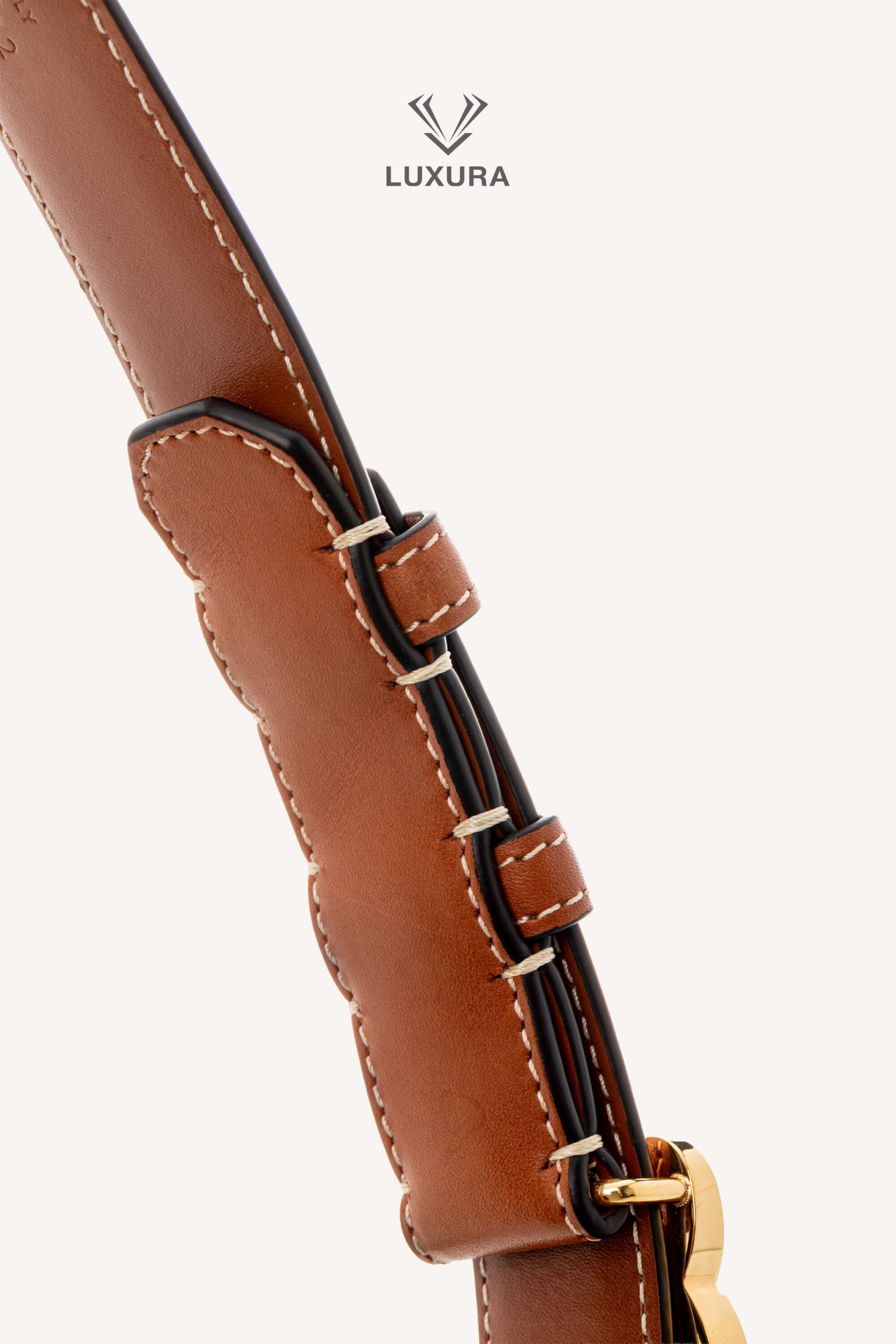 <span style="font-size: 10px;letter-spacing: .15em">BEST DEAL</span><br> <strong>CELINE</strong><br> <div style="margin-top:10px;font-size:16px">Triomphe Belt 25mm in Natural Calfskin 75</div><br> - Image 12