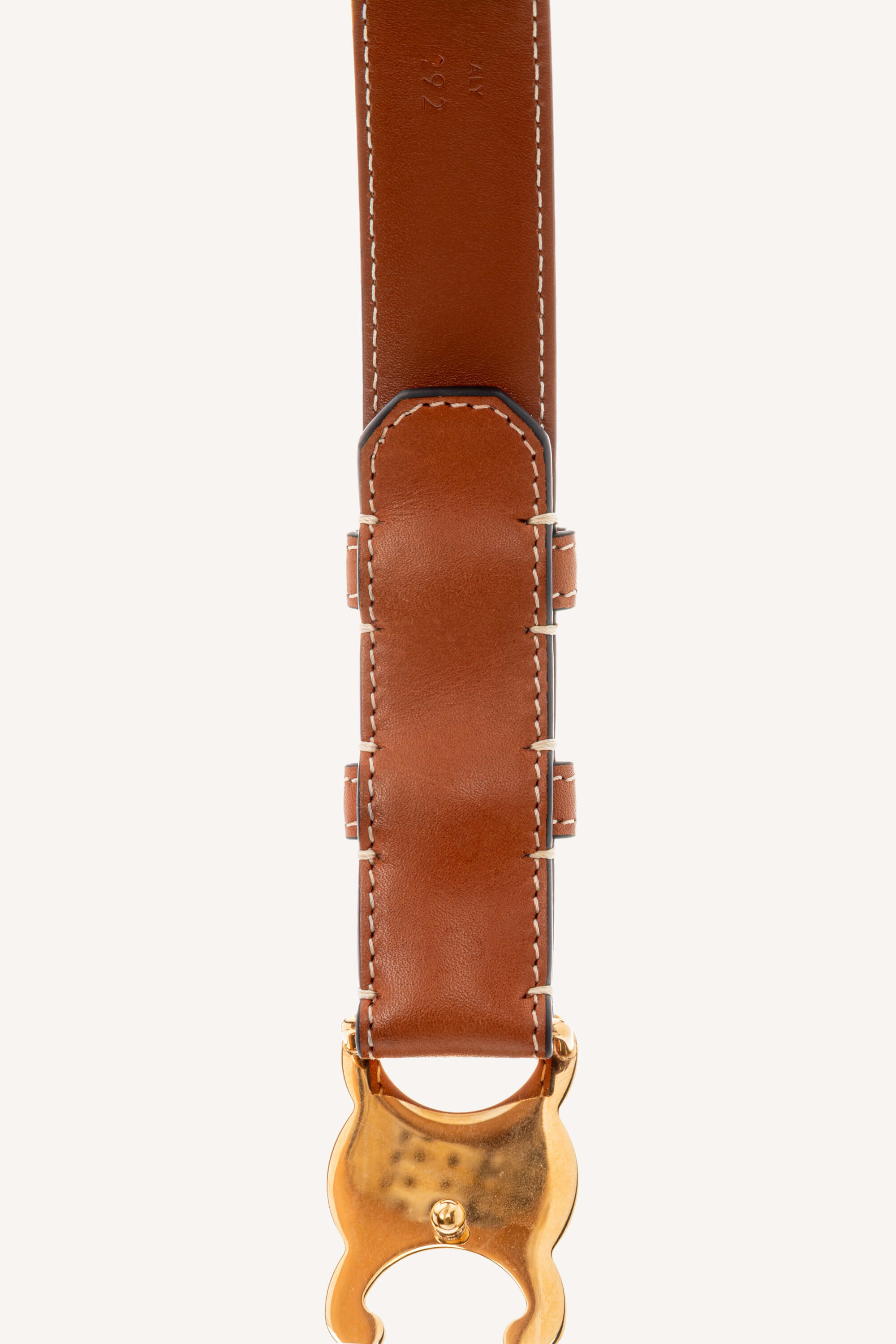 <span style="font-size: 10px;letter-spacing: .15em">BEST DEAL</span><br> <strong>CELINE</strong><br> <div style="margin-top:10px;font-size:16px">Triomphe Belt 25mm in Natural Calfskin 75</div><br> - Image 5
