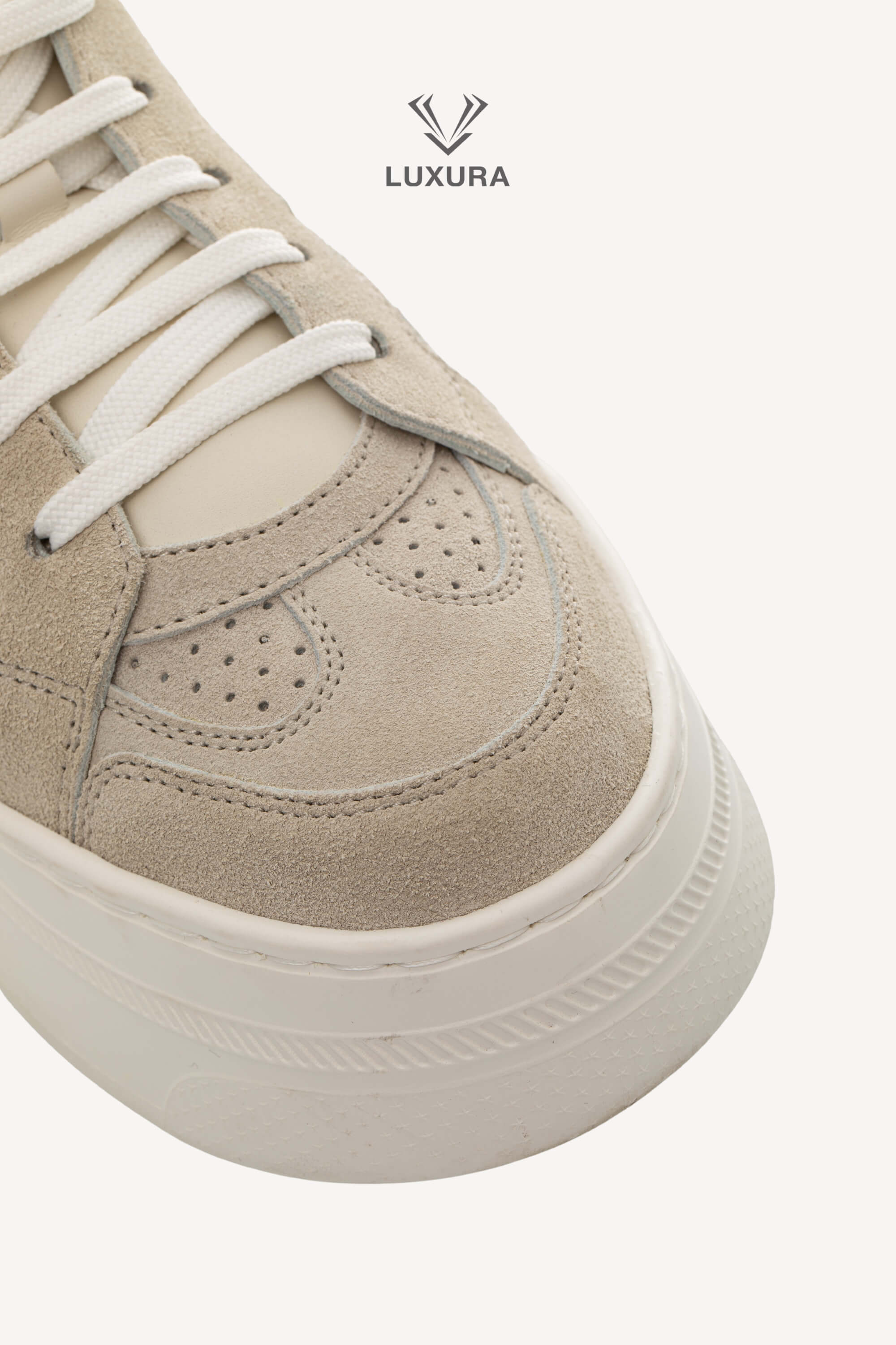 <span style="font-size: 10px;letter-spacing: .15em">HARD TO FIND</span><br> <strong>CHRISTIAN DIOR</strong><br> <div style="margin-top:10px;font-size:16px">Suede Calfskin Dior Star Platform Sneaker Light Beige 36.5</div><br> - Image 13