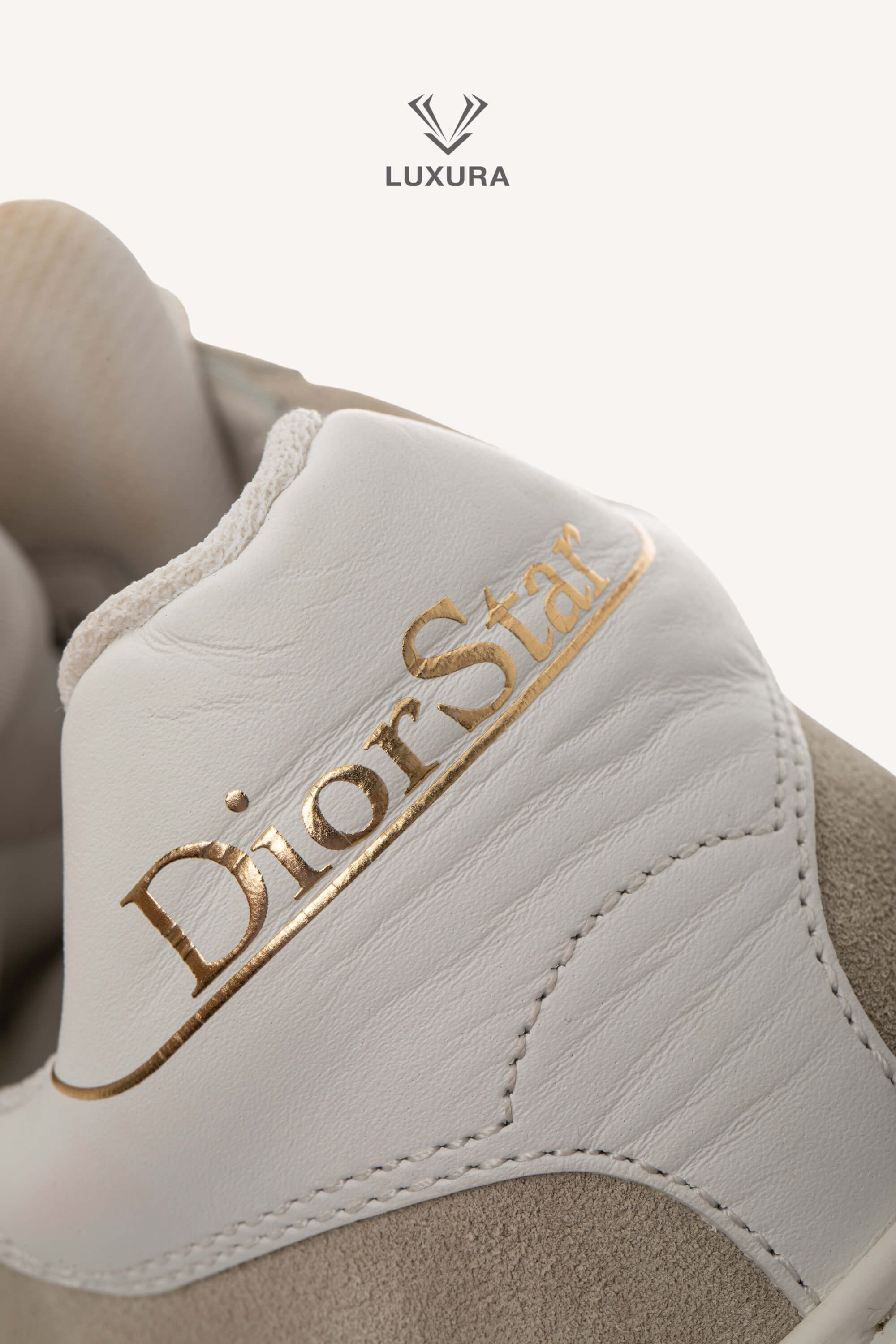 <span style="font-size: 10px;letter-spacing: .15em">HARD TO FIND</span><br> <strong>CHRISTIAN DIOR</strong><br> <div style="margin-top:10px;font-size:16px">Suede Calfskin Dior Star Platform Sneaker Light Beige 36.5</div><br> - Image 18