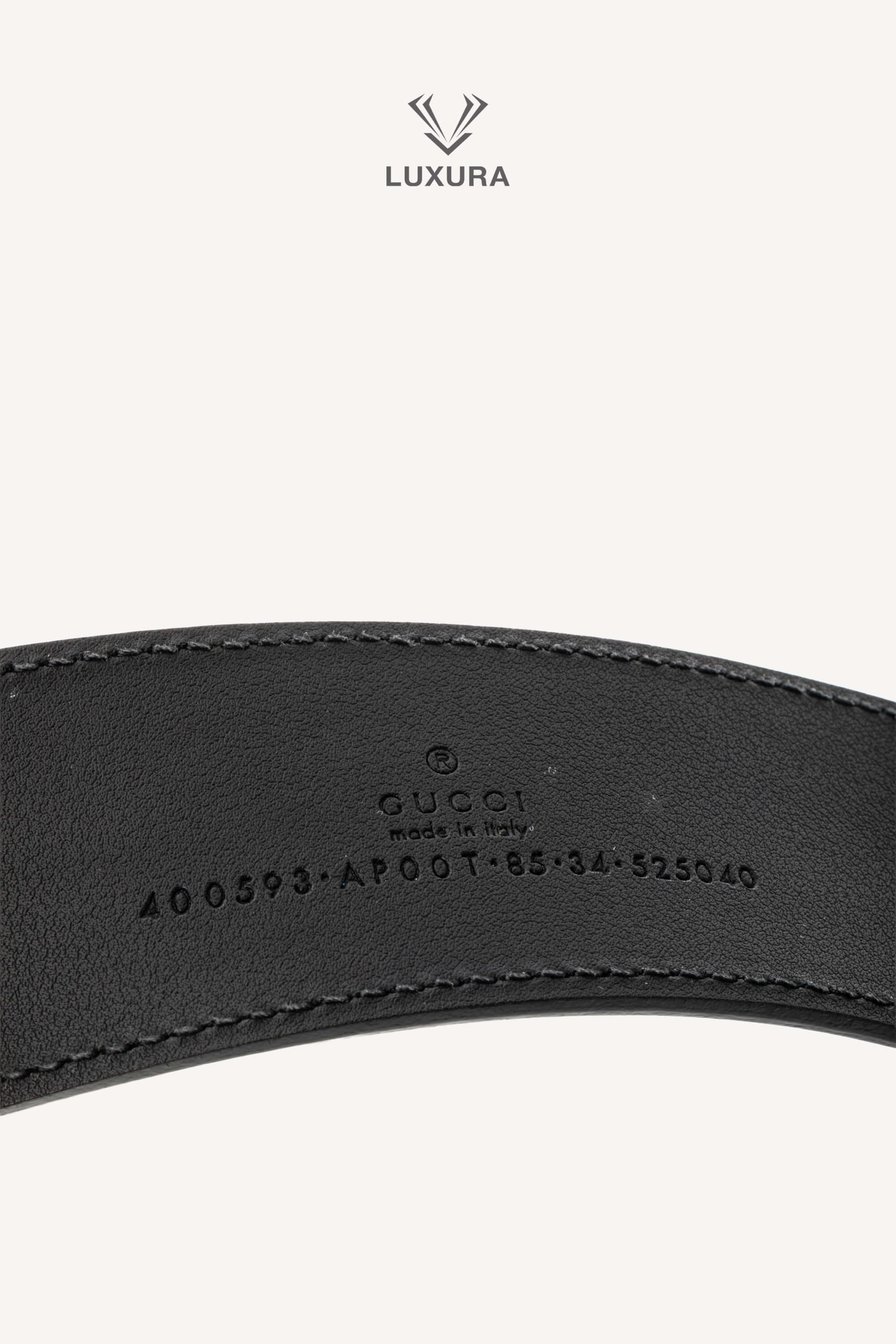 <span style="font-size: 10px;letter-spacing: .15em">IN TRENDING</span><br> <strong>GUCCI</strong><br> <div style="margin-top:10px;font-size:16px">Calfskin Double G 40mm Belt 85 Black</div><br> - Image 12