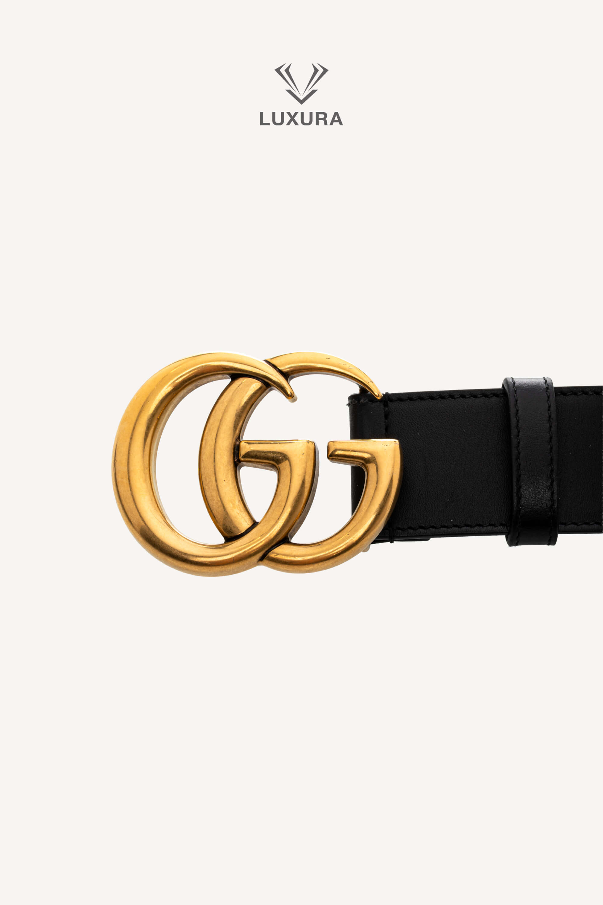 <span style="font-size: 10px;letter-spacing: .15em">IN TRENDING</span><br> <strong>GUCCI</strong><br> <div style="margin-top:10px;font-size:16px">Calfskin Double G 40mm Belt 85 Black</div><br> - Image 7