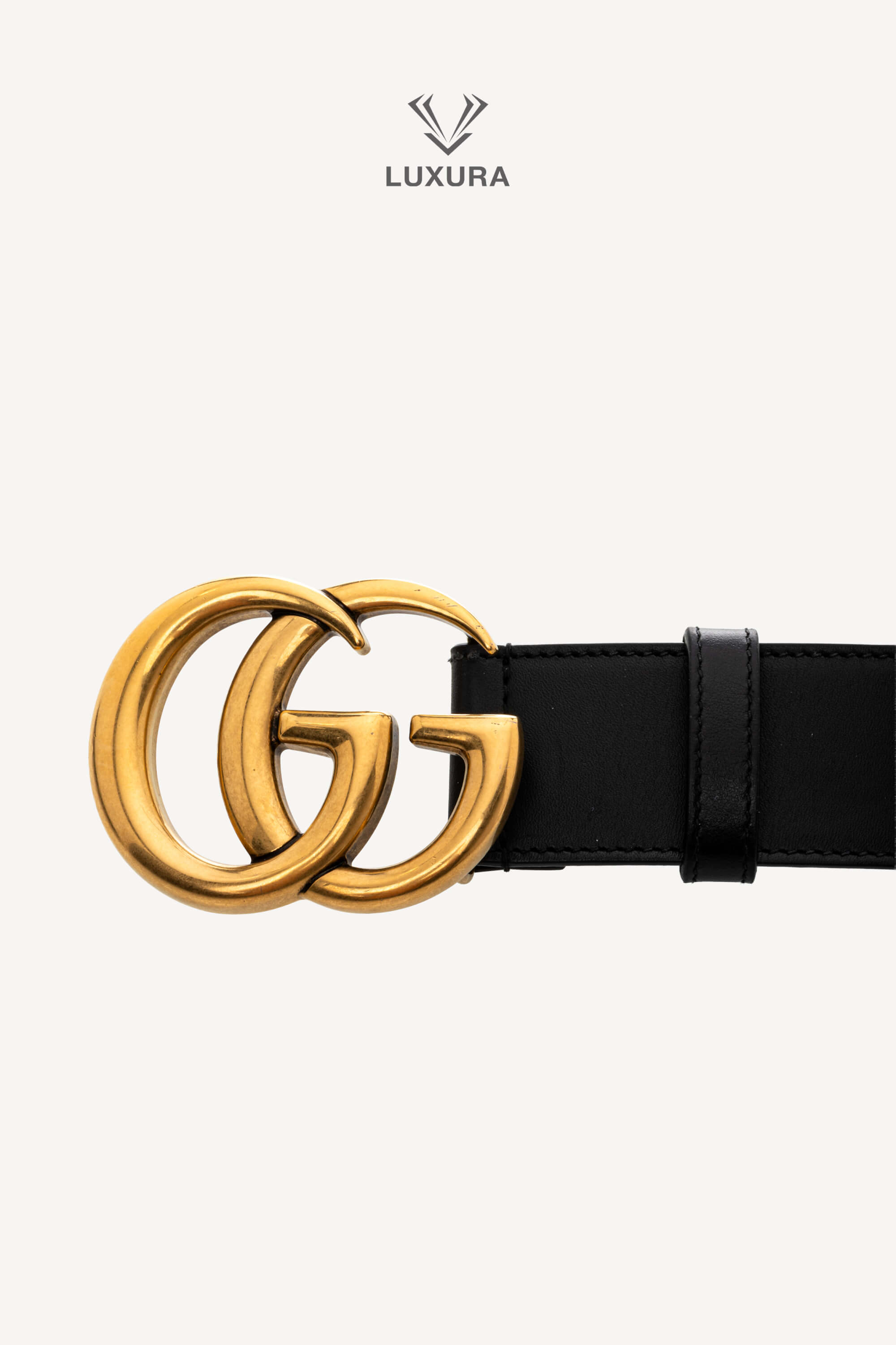 <span style="font-size: 10px;letter-spacing: .15em">IN TRENDING</span><br> <strong>GUCCI</strong><br> <div style="margin-top:10px;font-size:16px">Calfskin Double G 40mm Belt 85 Black</div><br> - Image 9