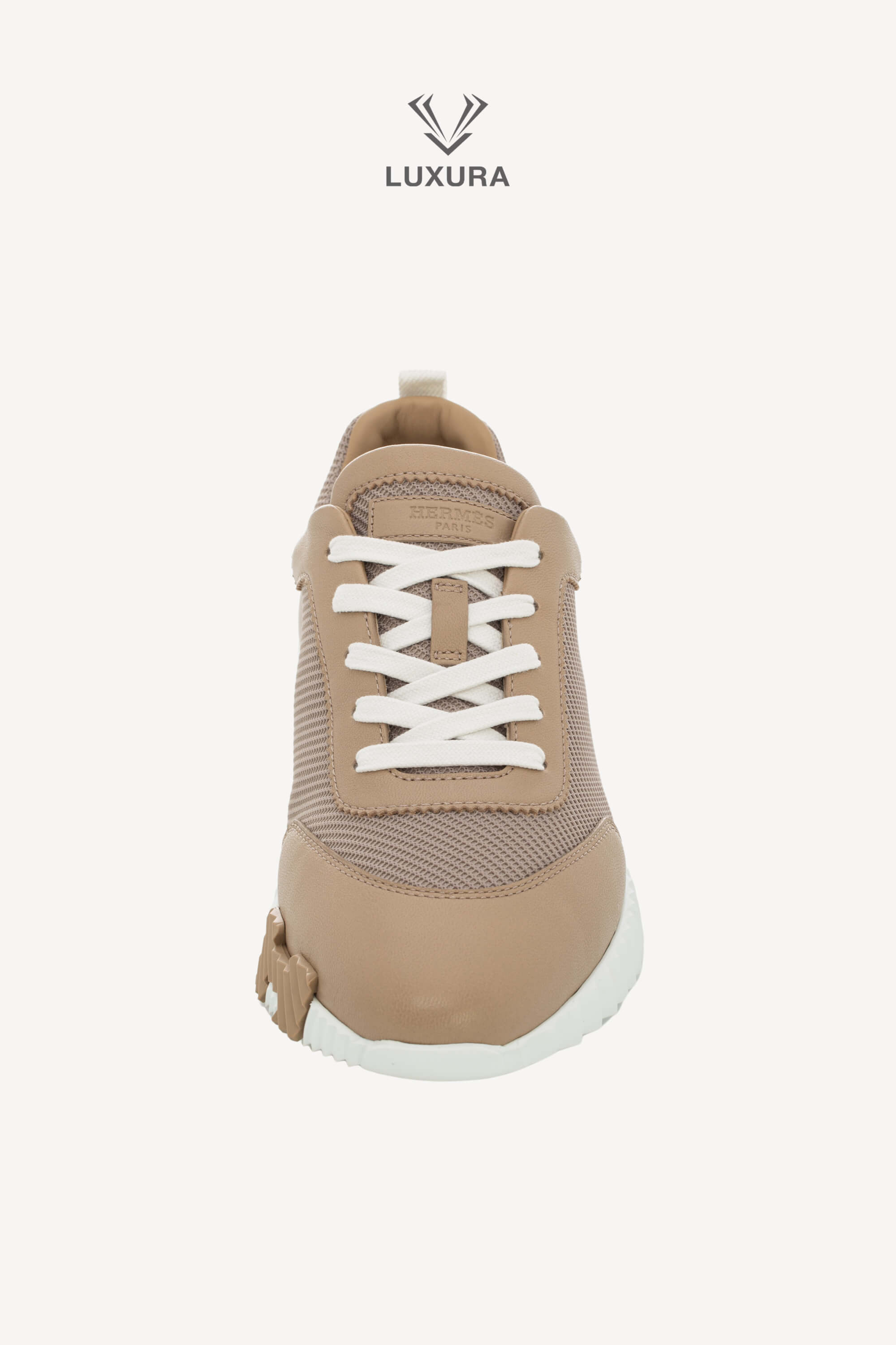 Luxura Boutique | Hermes Bouncing Sneaker Beige Lin 39 | SSLEB00227320 | imagine 14