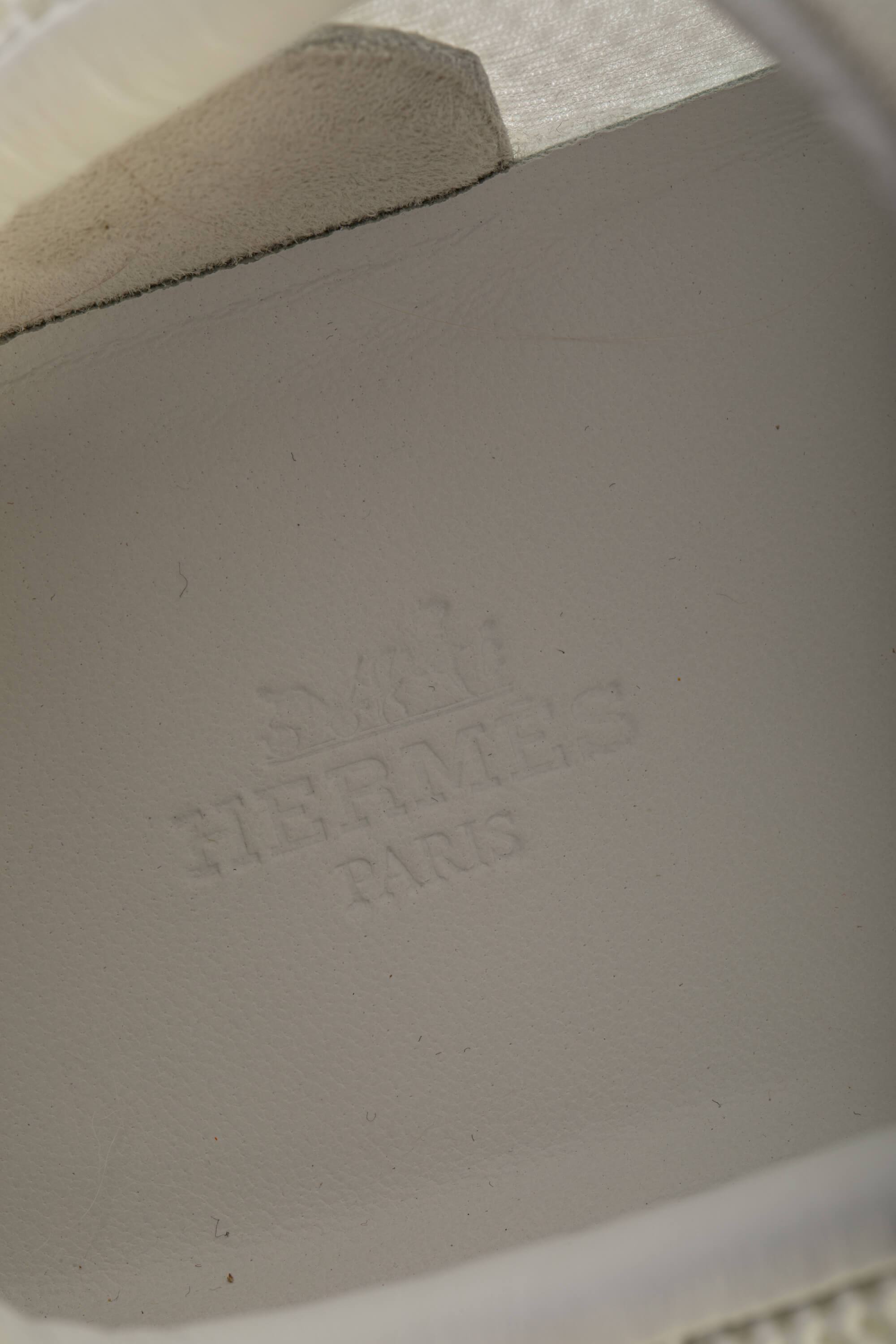 Special | Hermes Bouncing Sneaker Textured Mesh and Suede Goatskin White 40 | SSLEB00227315 | imagine 17