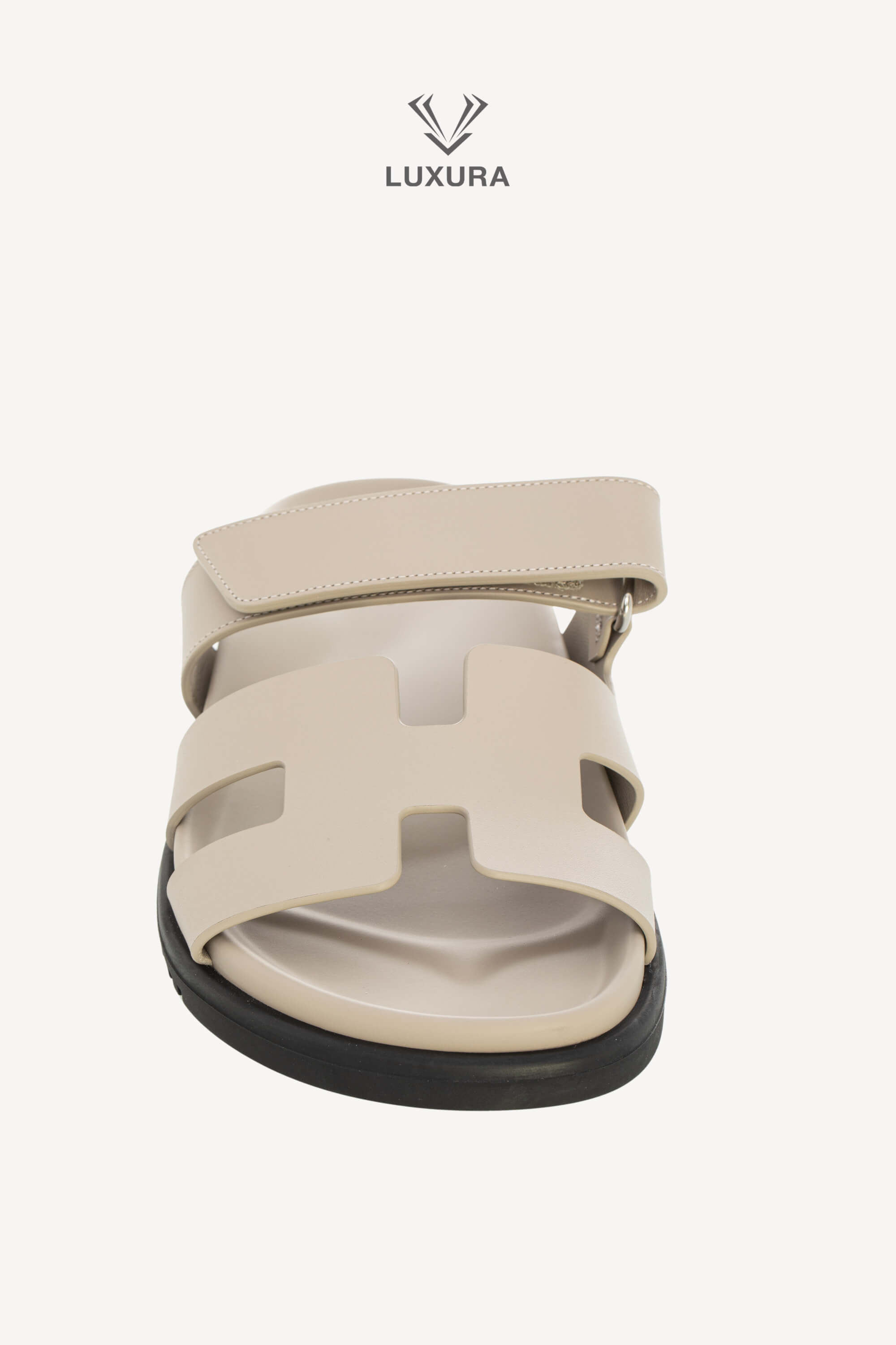 <span style="font-size: 10px;letter-spacing: .15em">HARD TO FIND</span><br> <strong>HERMES</strong><br> <div style="margin-top:10px;font-size:16px">Chypre Sandal Beige Galet 37</div><br> - Image 6