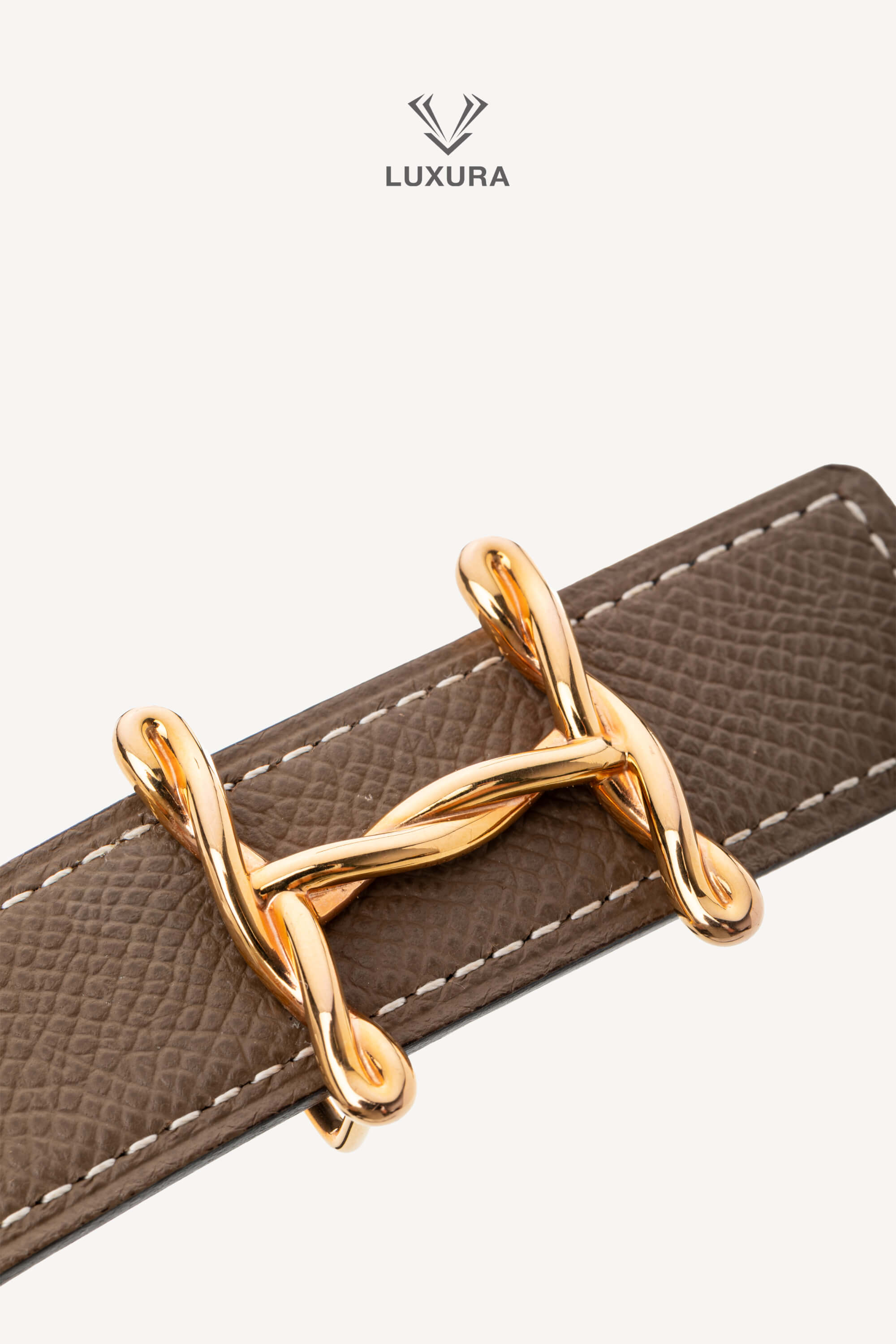 <span style="font-size: 10px;letter-spacing: .15em">HARD TO FIND</span><br> <strong>HERMES</strong><br> <div style="margin-top:10px;font-size:16px">H Torsade Belt Buckle Reversible Leather Strap 24mm Noir Etoupe 70 cm</div><br> - Image 7
