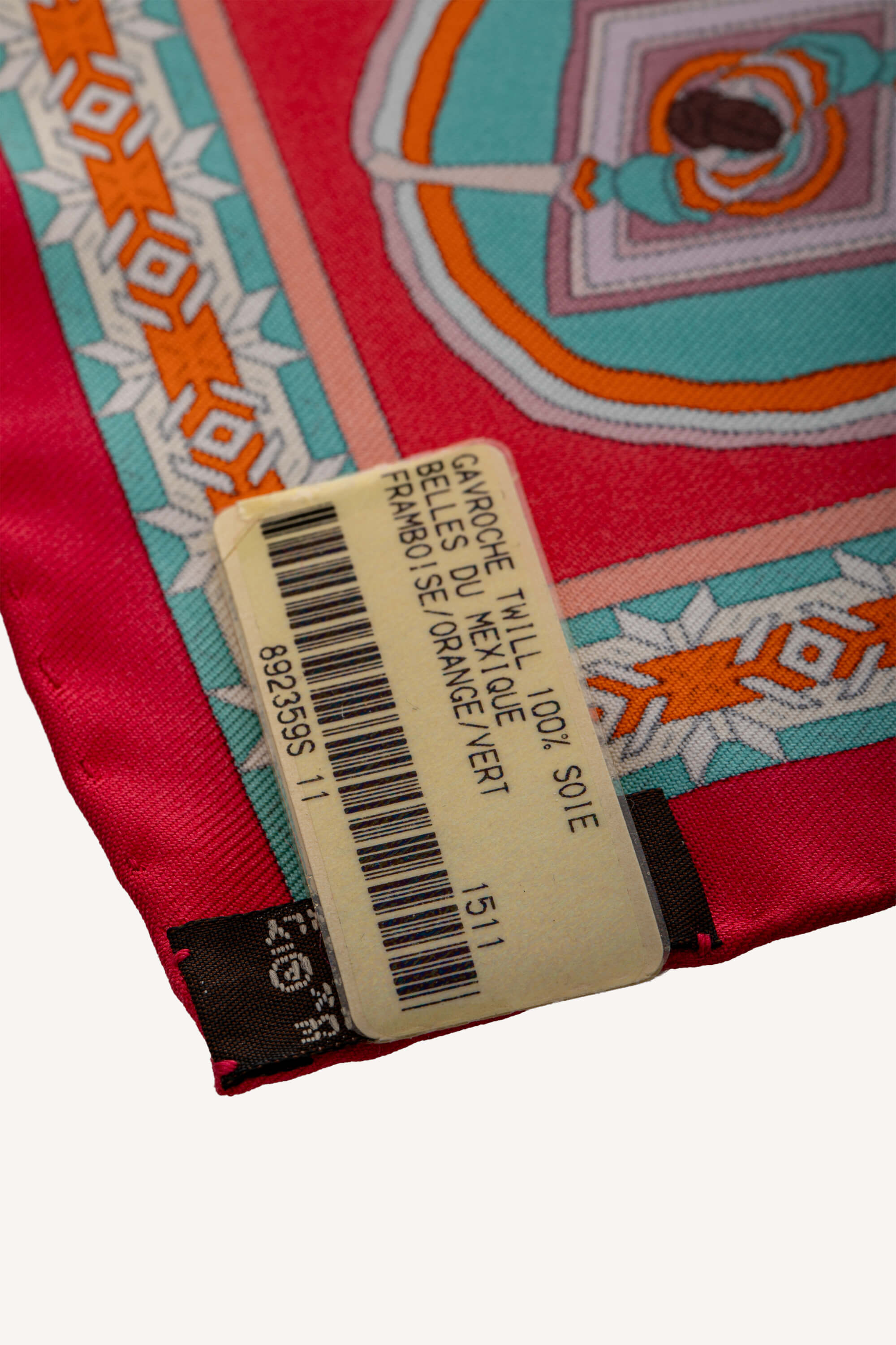 All day every day | Hermes Silk Belles Du Mexique Scarf 45 Framboise-Orange-Vert | ACLEB00226677 | imagine 12