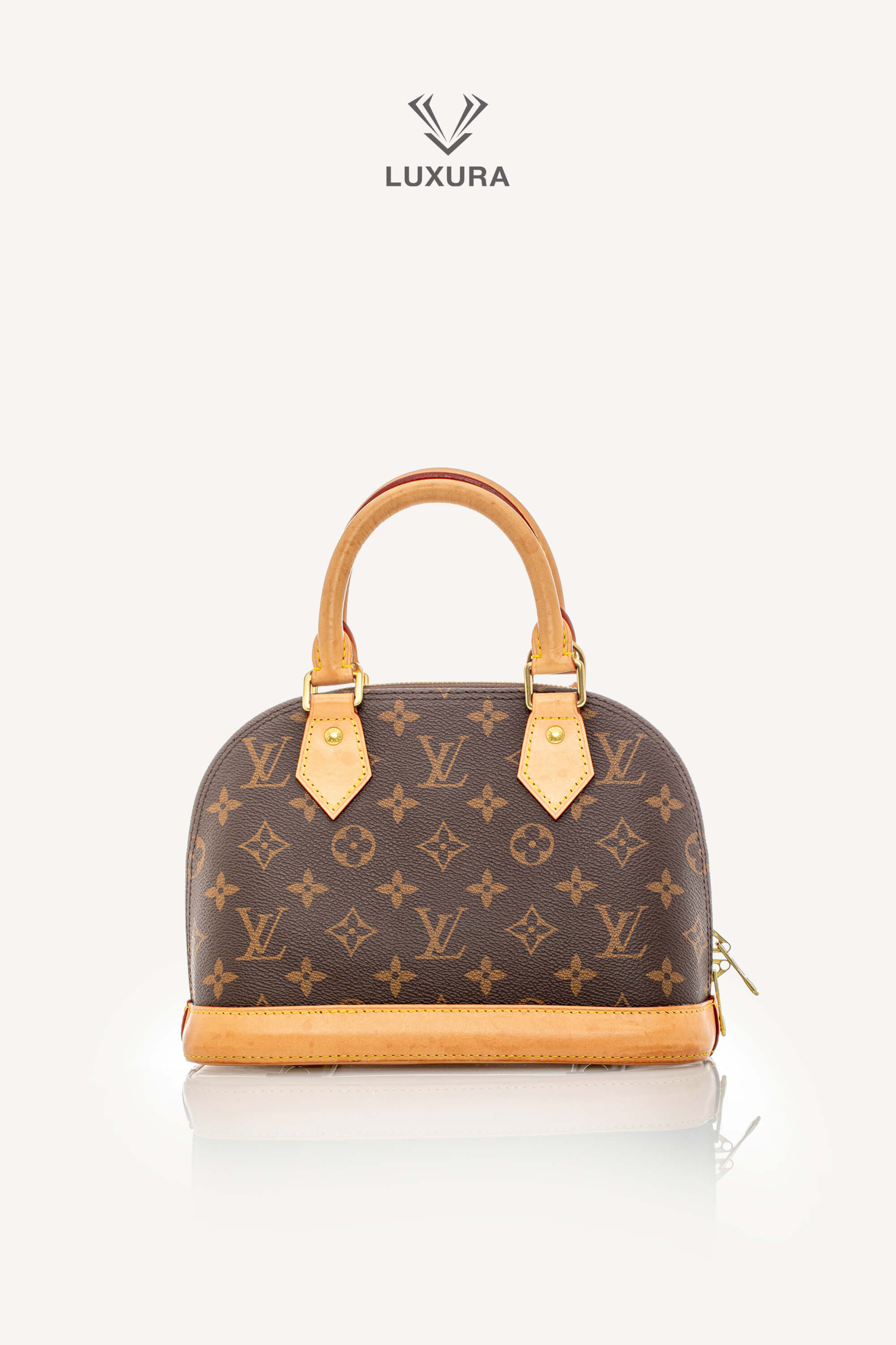 <span style="font-size: 10px;letter-spacing: .15em">BEST DEAL</span><br> <strong>LOUIS VUITTON</strong><br> <div style="margin-top:10px;font-size:16px">Alma BB Monogram Canvas M46990</div><br> - Image 6