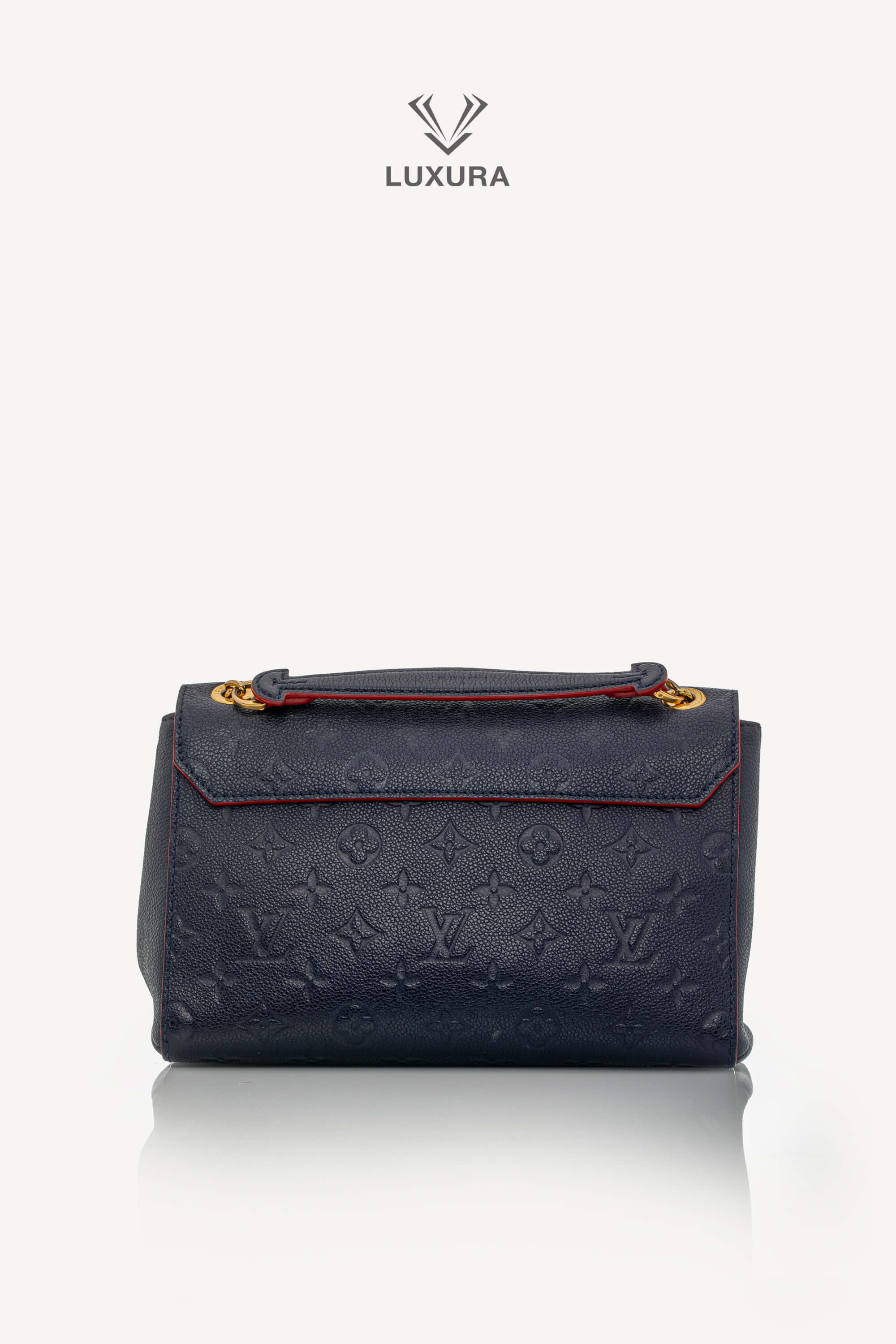 <span style="font-size: 10px;letter-spacing: .15em">HARD TO FIND</span><br> <strong>LOUIS VUITTON</strong><br> <div style="margin-top:10px;font-size:16px">Empreinte Vavin PM Marine Rouge M52271</div><br> - Image 7