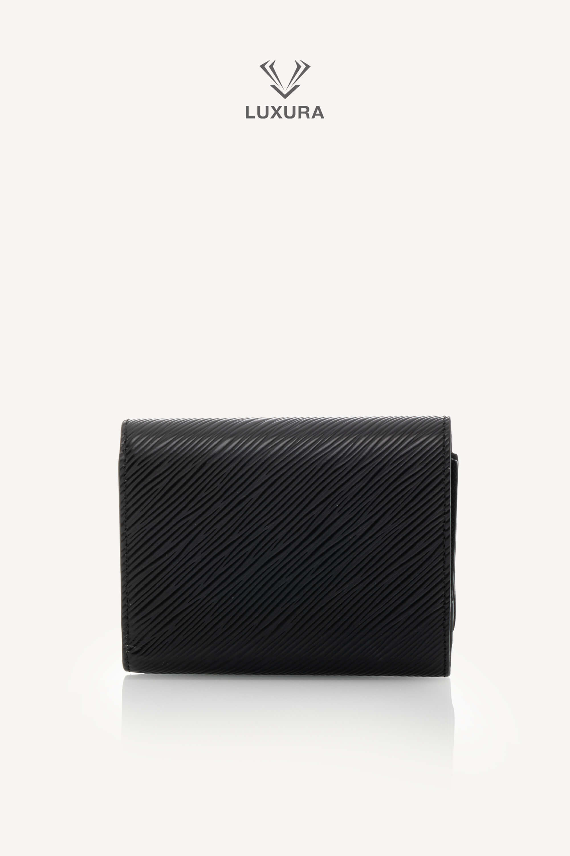 <span style="font-size: 10px;letter-spacing: .15em">HARD TO FIND</span><br> <strong>LOUIS VUITTON</strong><br> <div style="margin-top:10px;font-size:16px">Epi Twist Compact Wallet Black M64413</div><br> - Image 5