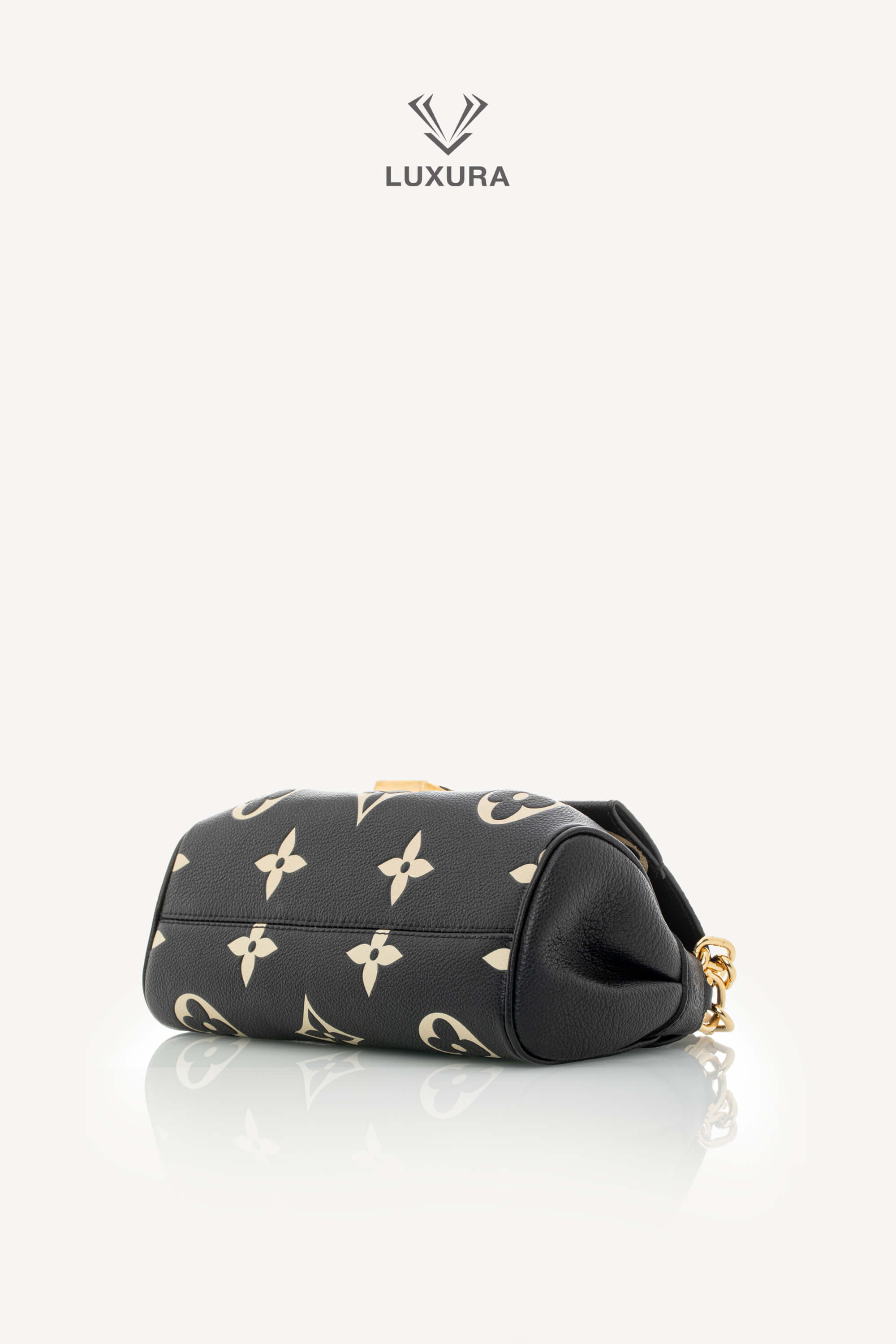 WeLove | Louis Vuitton Favorite Bag Bicolor Monogram Empreinte Leather Black Beige | HBLEB00227406 | imagine 29