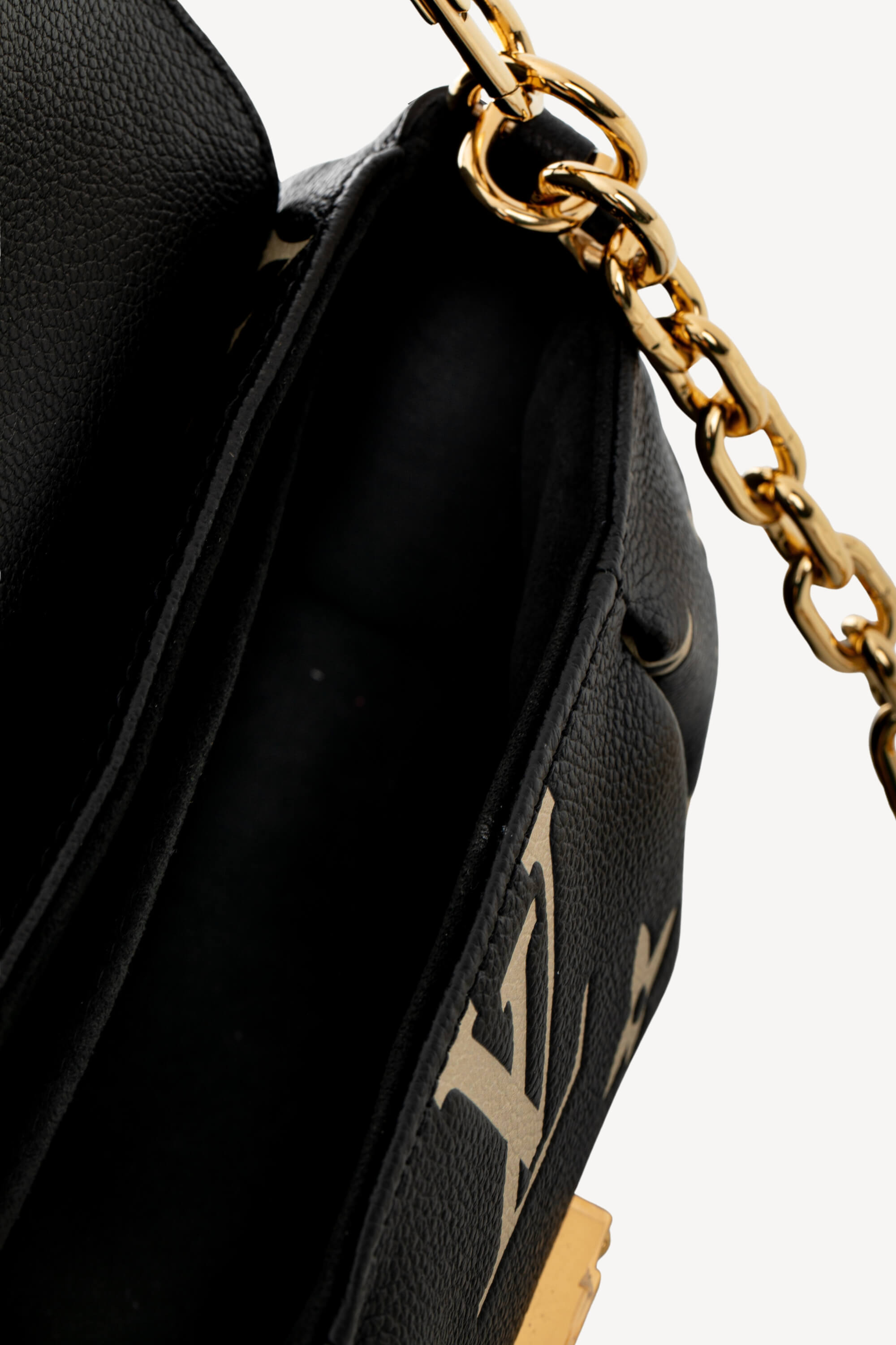 WeLove | Louis Vuitton Favorite Bag Bicolor Monogram Empreinte Leather Black Beige | HBLEB00227406 | imagine 9