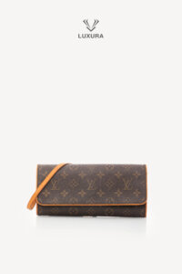 Genti de designeri pre-owned | LOUIS VUITTON Monogram Pochete Twin GM