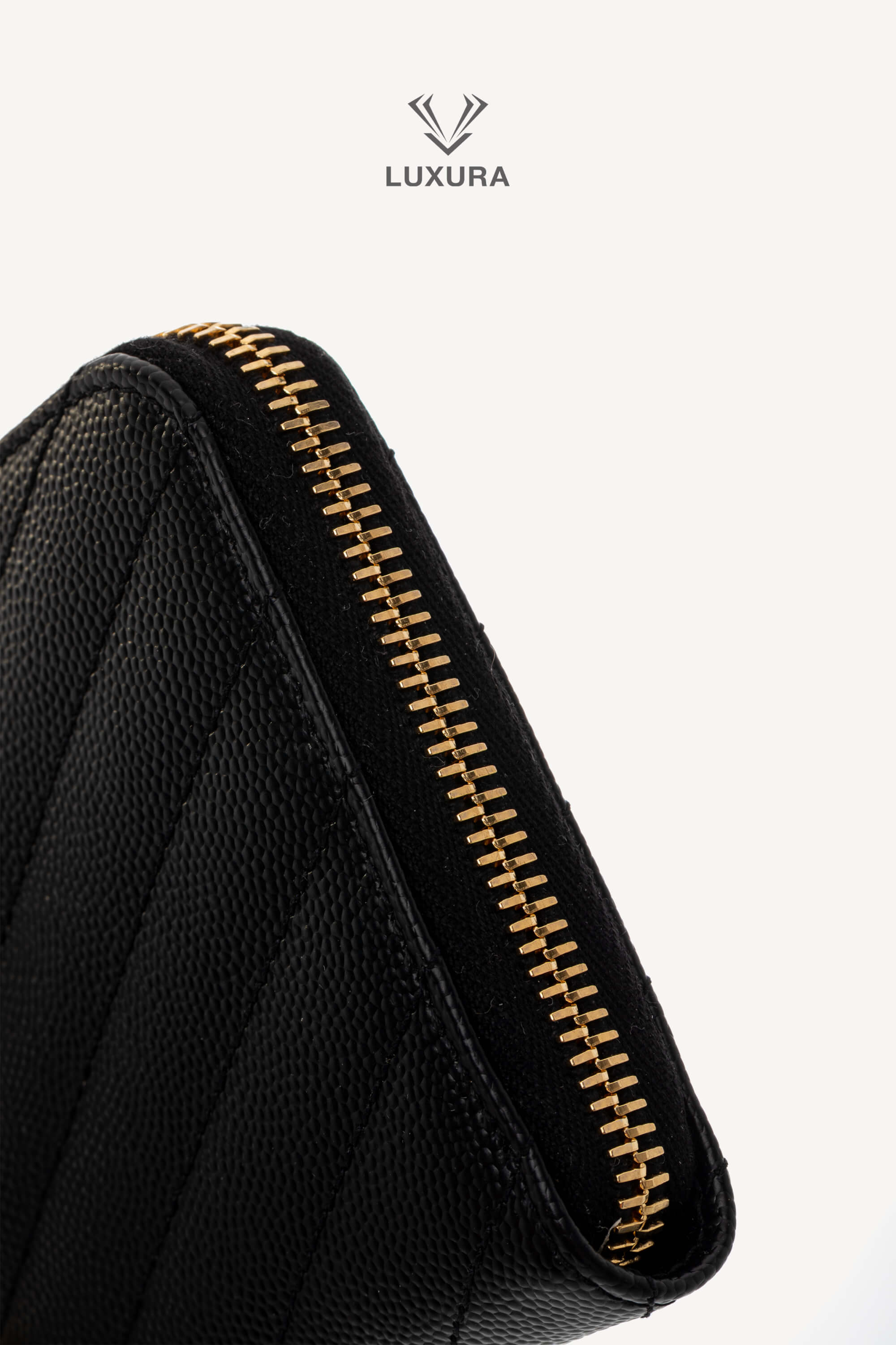 <span style="font-size: 10px;letter-spacing: .15em">BEST DEAL</span><br> <strong>SAINT LAURENT</strong><br> <div style="margin-top:10px;font-size:16px">Cassandre Matelasse Zip Around Wallet in Grain de Poudre Leather Black</div><br> - Image 16