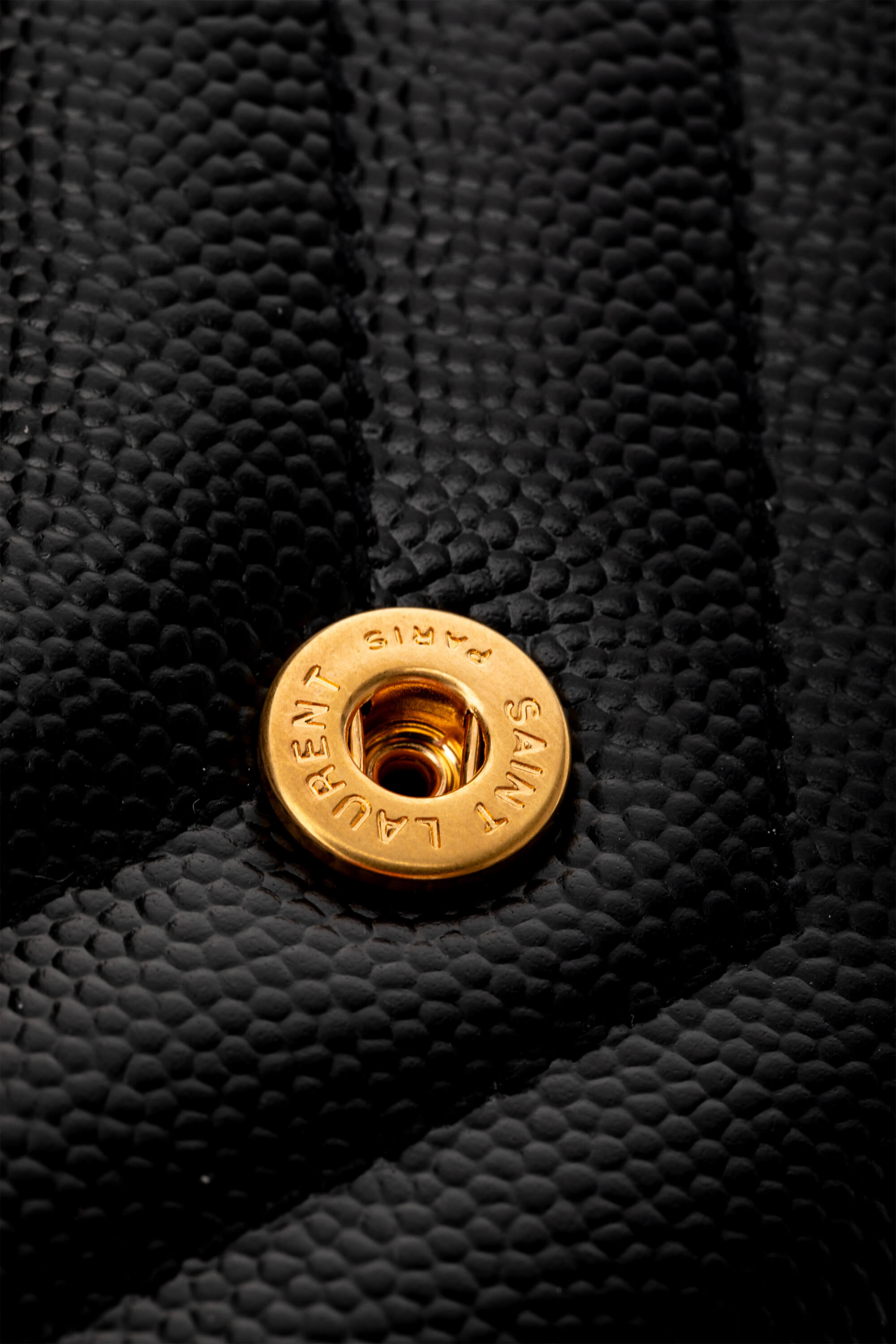 <span style="font-size: 10px;letter-spacing: .15em">BEST DEAL</span><br> <strong>SAINT LAURENT</strong><br> <div style="margin-top:10px;font-size:16px">Cassandre Matelasse Large Flap Wallet in Grain de Poudre Leather Black</div><br> - Image 13