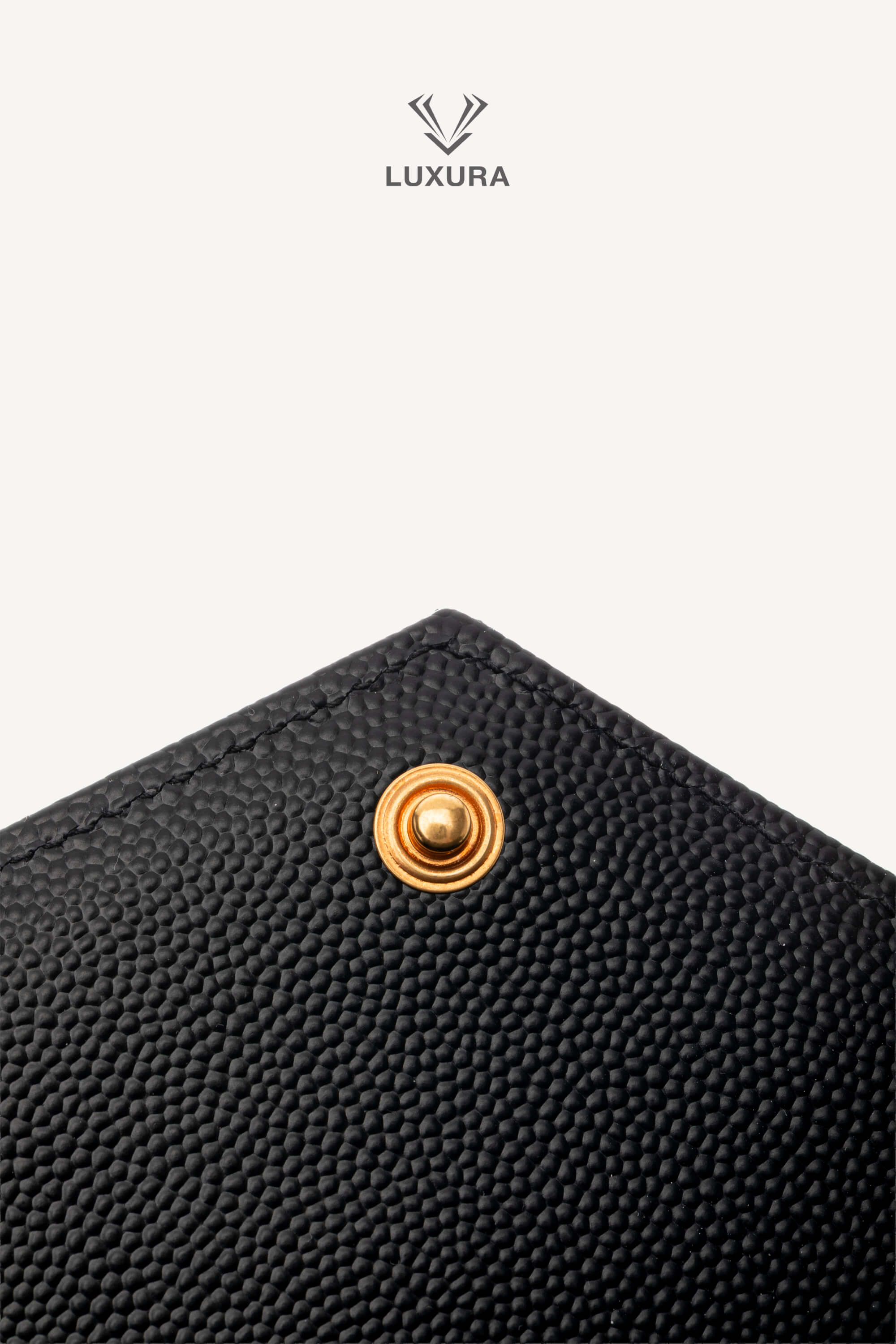 <span style="font-size: 10px;letter-spacing: .15em">BEST DEAL</span><br> <strong>SAINT LAURENT</strong><br> <div style="margin-top:10px;font-size:16px">Cassandre Matelasse Large Flap Wallet in Grain de Poudre Leather Black</div><br> - Image 15