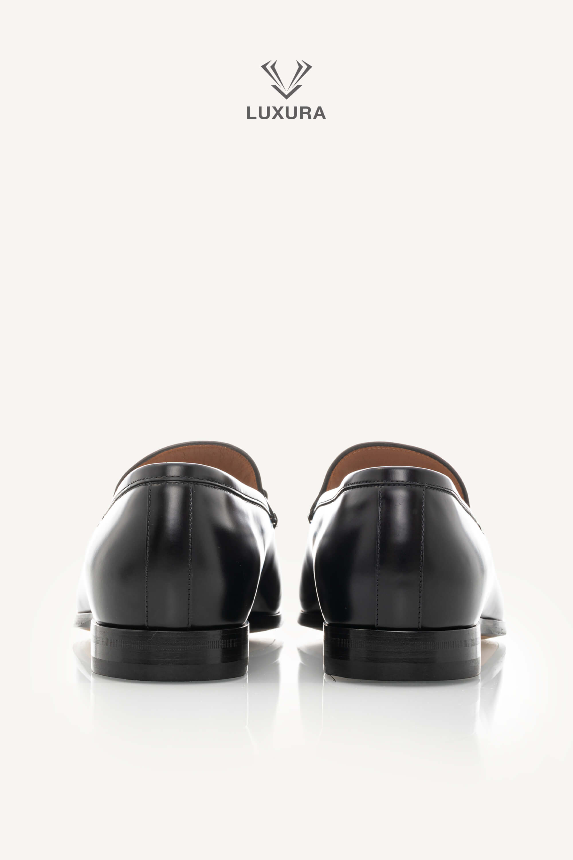 <span style="font-size: 10px;letter-spacing: .15em">BEST DEAL</span><br> <strong>GUCCI</strong><br> <div style="margin-top:10px;font-size:16px">Calfskin Horsebit Mens Jordaan Loafers Black 45</div><br> - Image 7