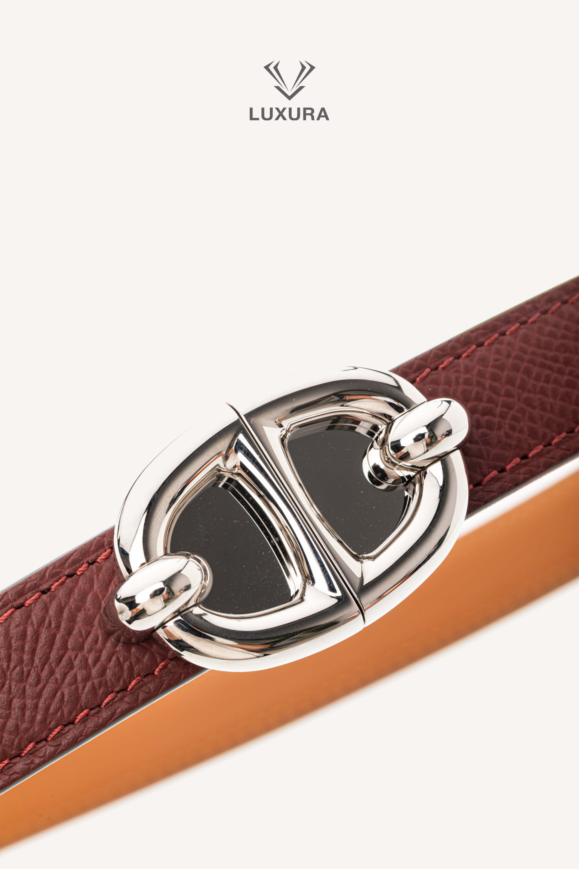 <span style="font-size: 10px;letter-spacing: .15em">HARD TO FIND</span><br> <strong>HERMES</strong><br> <div style="margin-top:10px;font-size:16px">Thalassa 18 Belt Rouge H</div><br> - Image 6