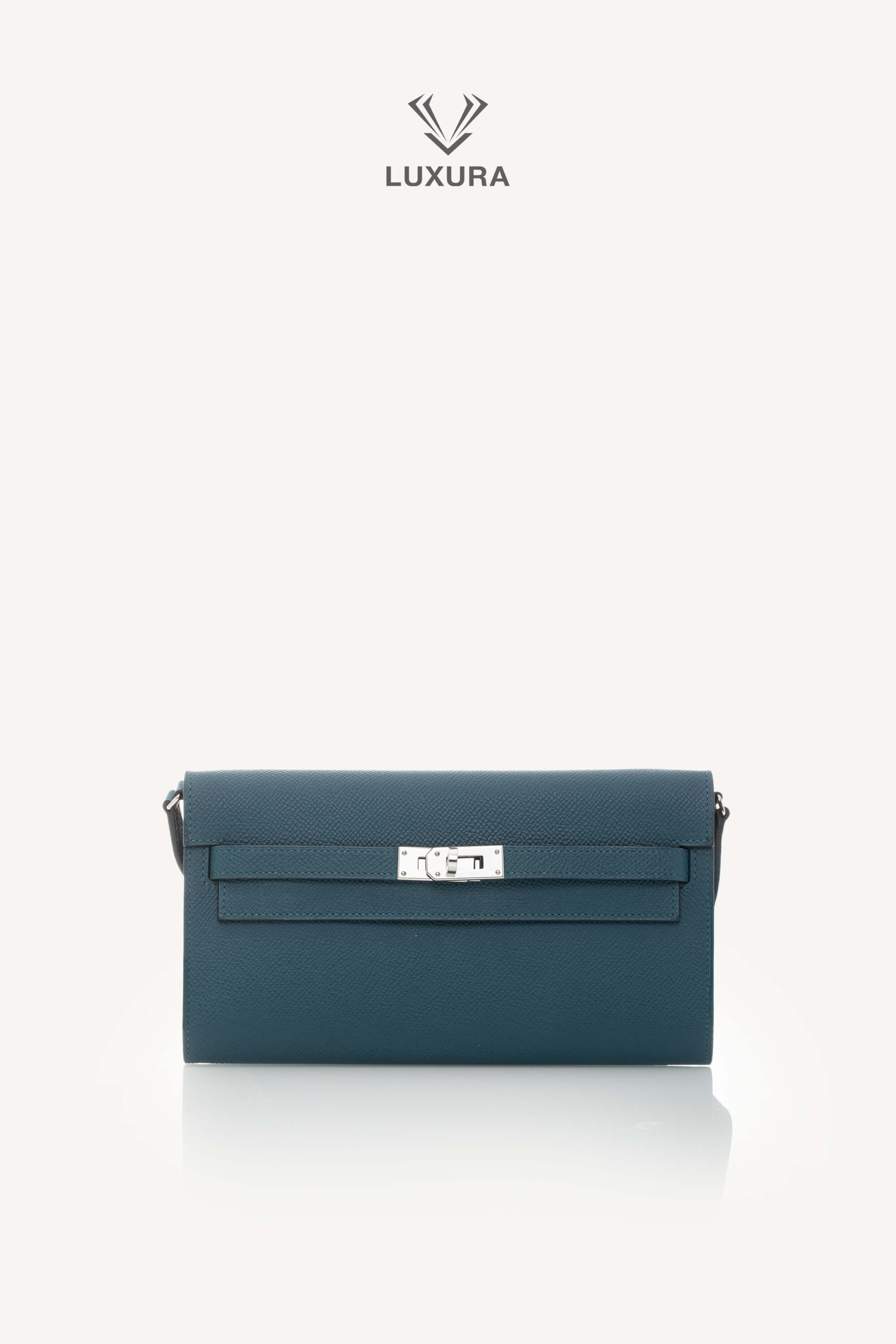 <span style="font-size: 10px;letter-spacing: .15em">BEST DEAL</span><br> <strong>HERMES</strong><br> <div style="margin-top:10px;font-size:16px">Kelly Classique To Go Wallet Bleu De Prusse</div><br> - Image 29